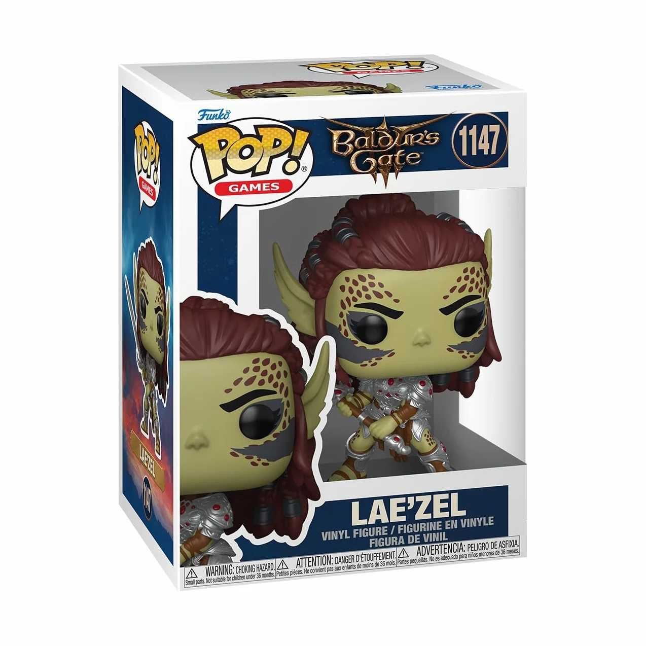 Funko Pop! Games: Baldur's Gate 3 - Lae'zel - kolekcjonerska figurka winylowa - pomysł na prezent - oficjalny towar - zabawki dla dzieci i dorosłych - fani gier wideo - figurka dla kolekcjonerów
