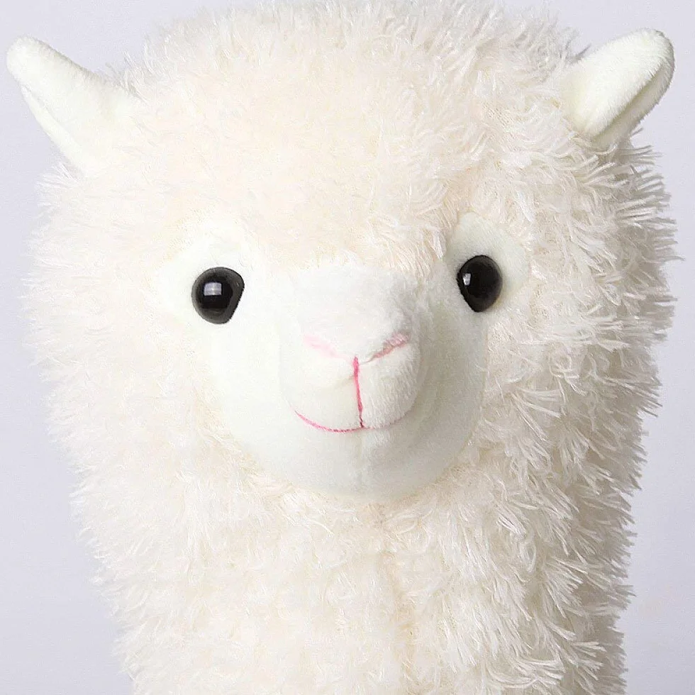 Spring Country pluszowa zabawka z alpaki, duża, 45 cm, lalka, poduszka do przytulania, miękka, puszysta poduszka, super prezent Kawaii na urodziny, dla dziewcząt i ukochanych, nadaje się do prania