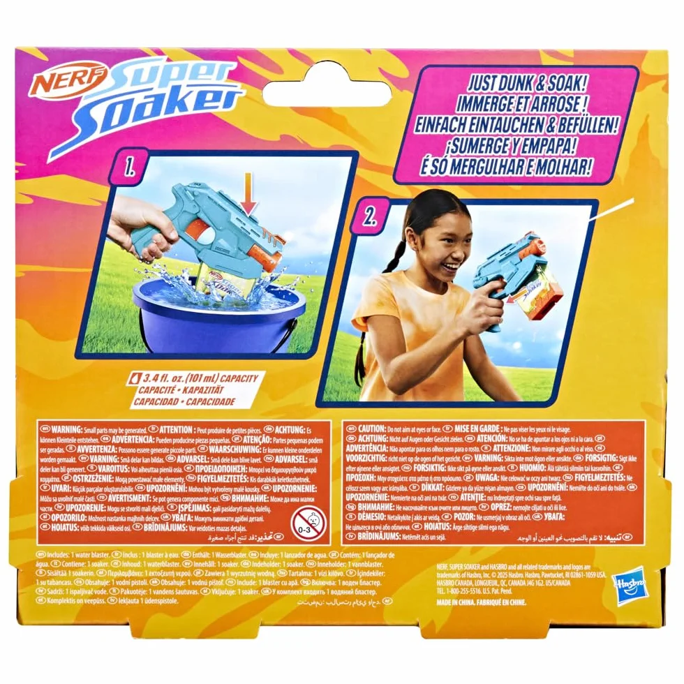 Wyrzutnia wodna Nerf Super Soaker Mini Dunk-Fill