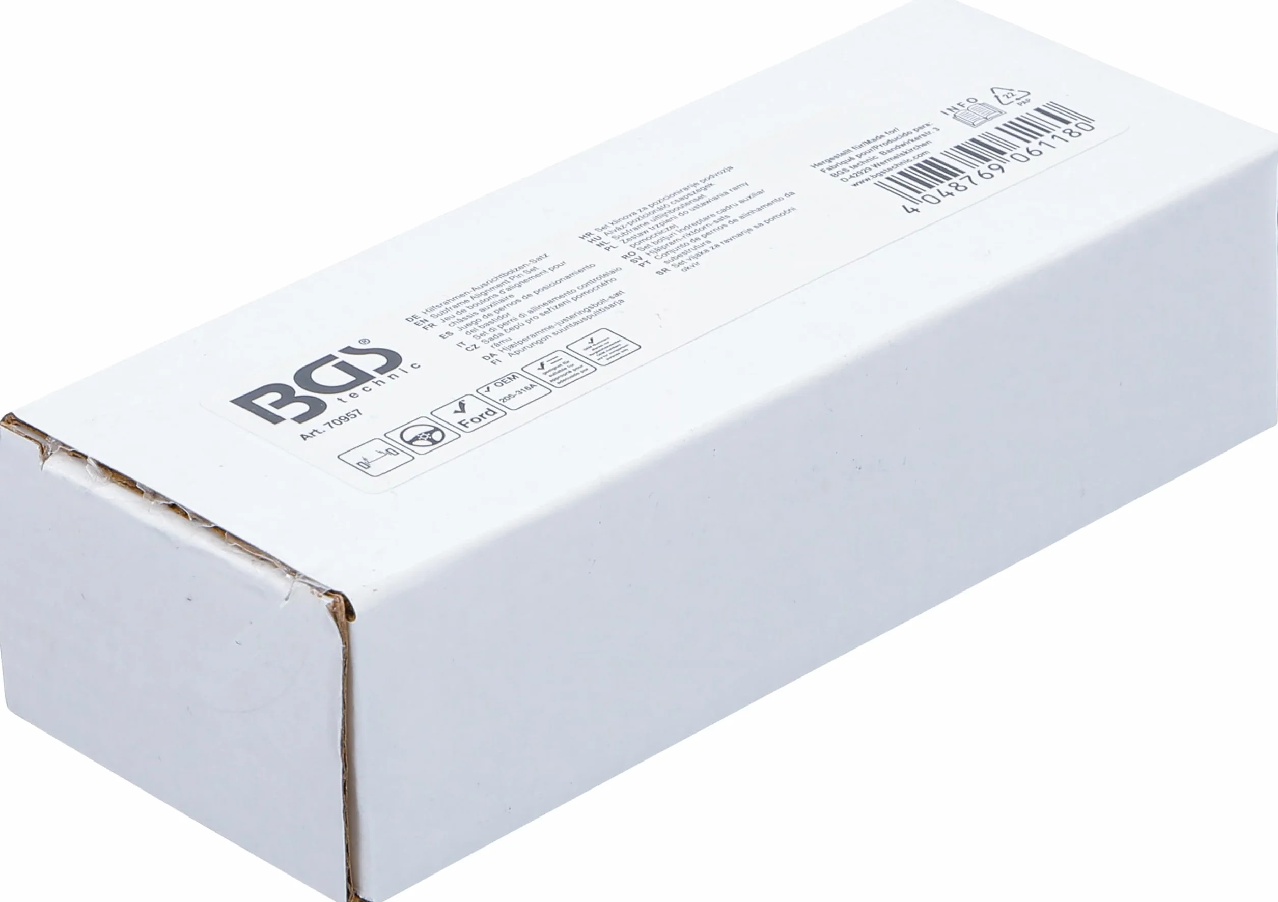 BGS 70957 Zestaw trzpieni do ustawiania ramy pomocniczej Ford
