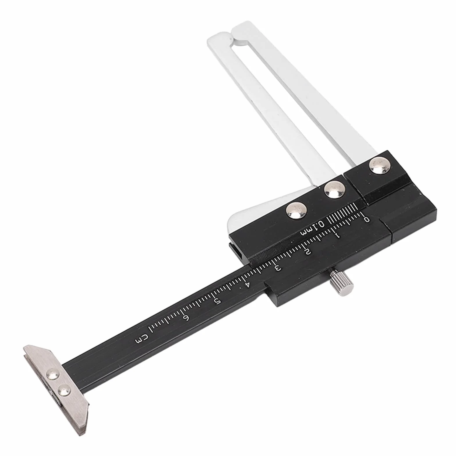 Cocoarm Mikrometr do Hamulców Tarczowych, Suwmiarka ze Stopu Aluminium 0-60 Mm 0,1 Mm