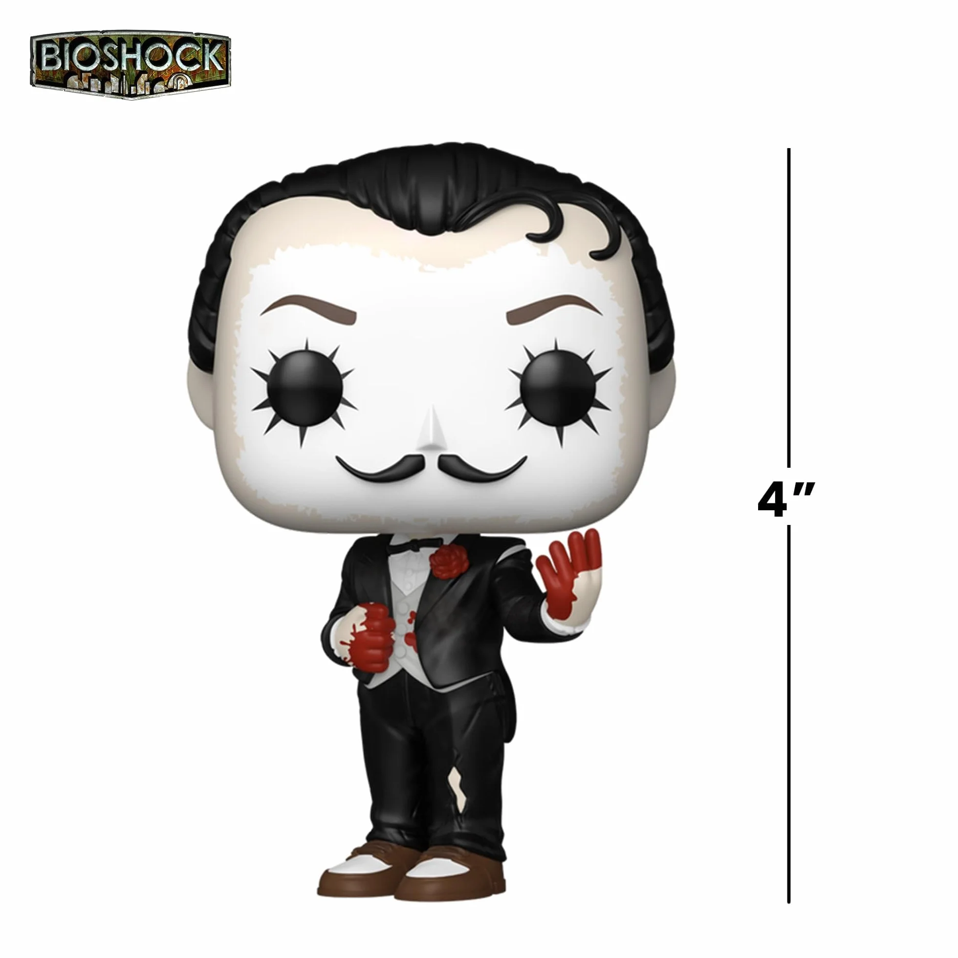 Funko POP! Gry: Bioshock S3 - Sander Cohen - kolekcjonerska figurka winylowa - pomysł na prezent - Oficjalny produkt - Zabawki dla dzieci i dorosłych - Model figurowy dla kolekcjonerów i wystawy