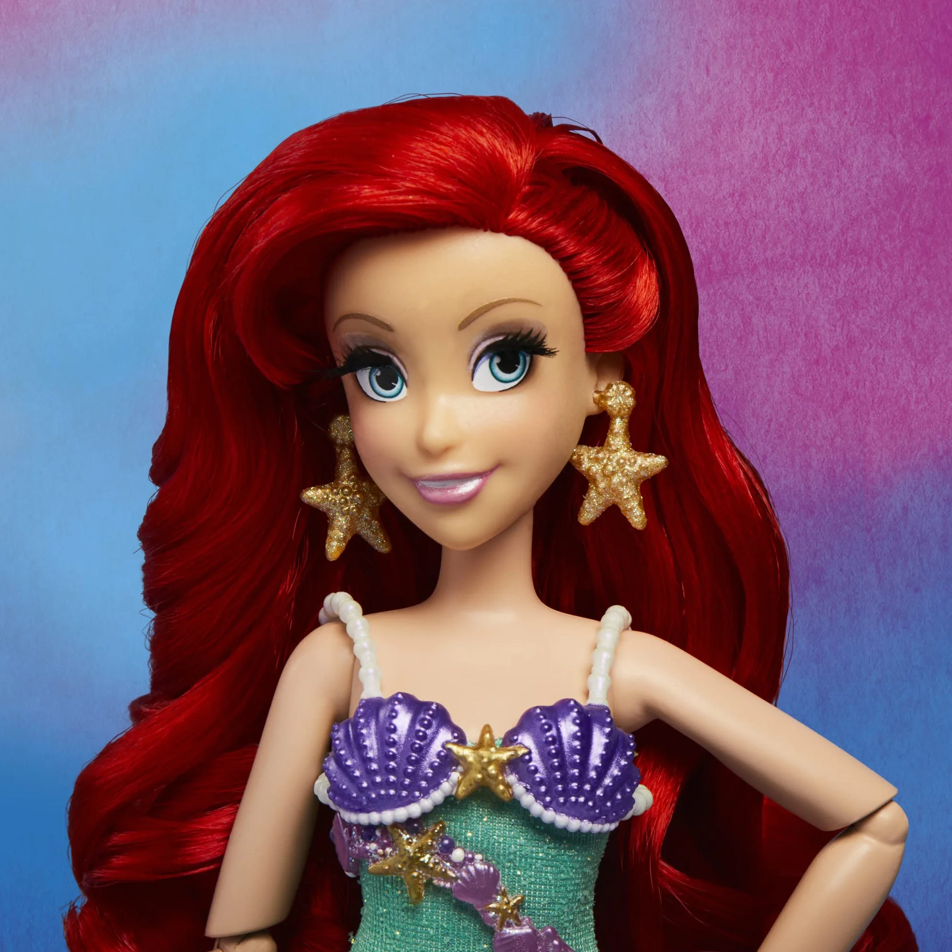 Hasbro Ariel Lalka, Wielokolorowa, Od 6 Lat