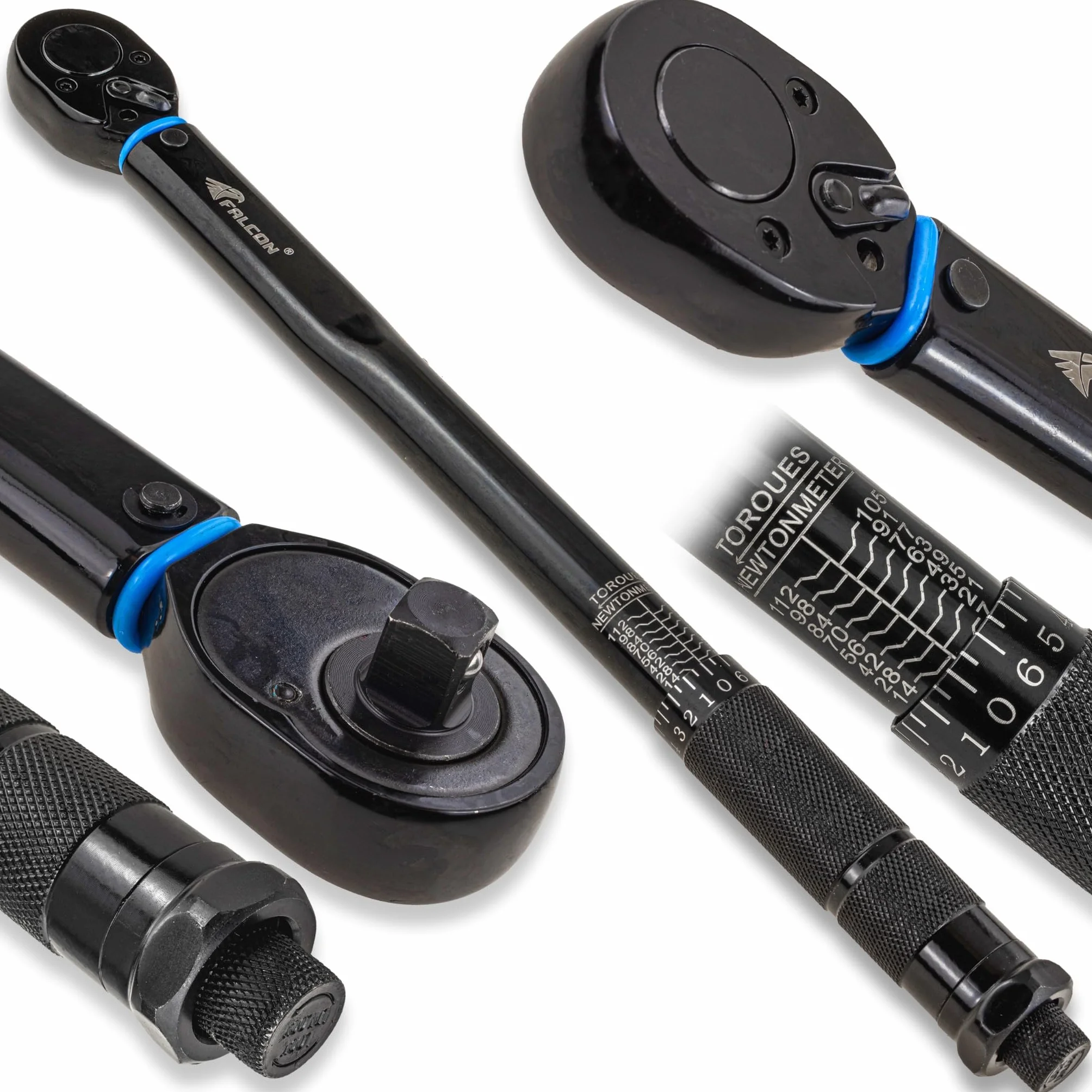 Klucz dynamometryczny 3/8" 19-110 Nm z blokadą CR-V certyfikat kalibracji