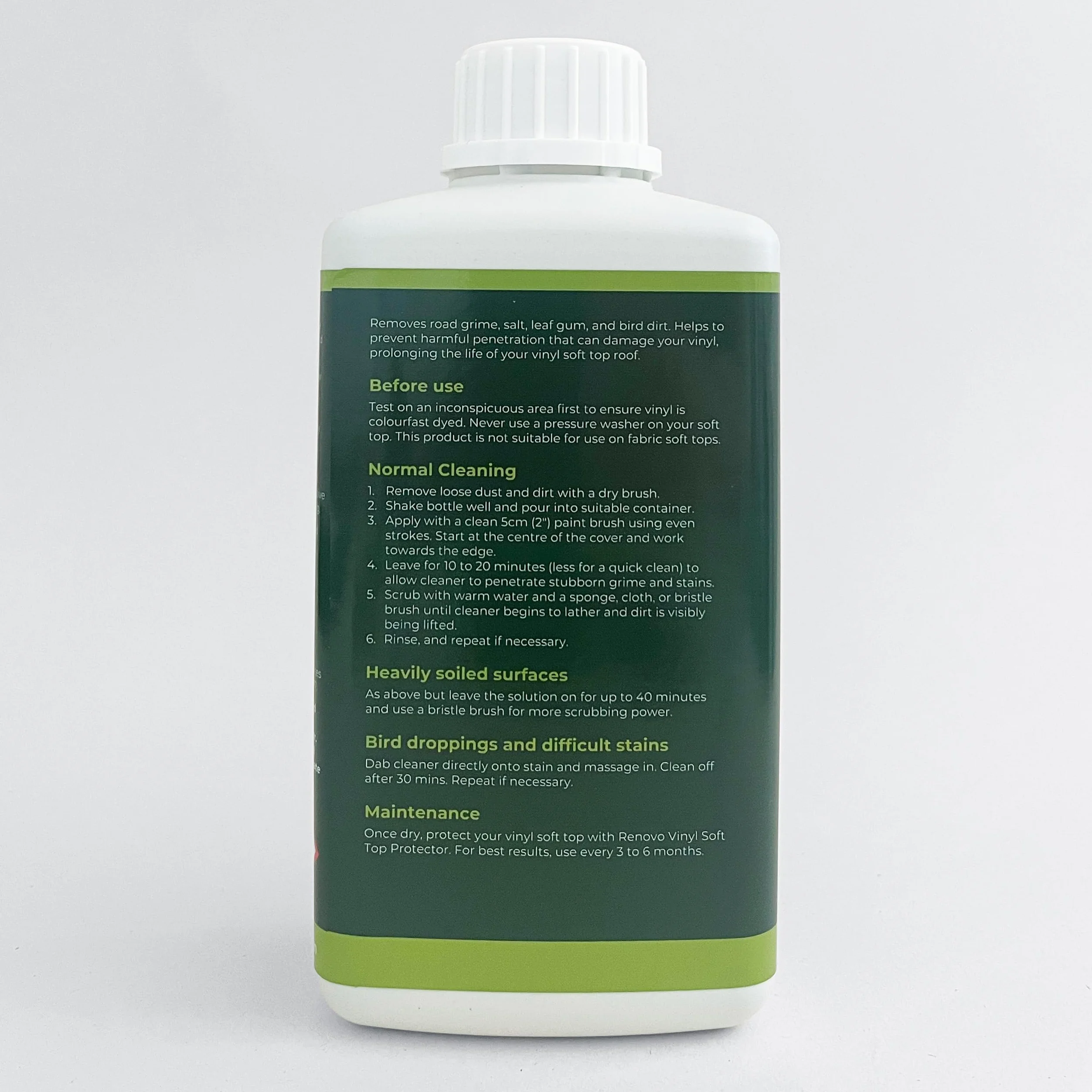 Renovo International Vinyl Soft Top Cleaner 500 ml