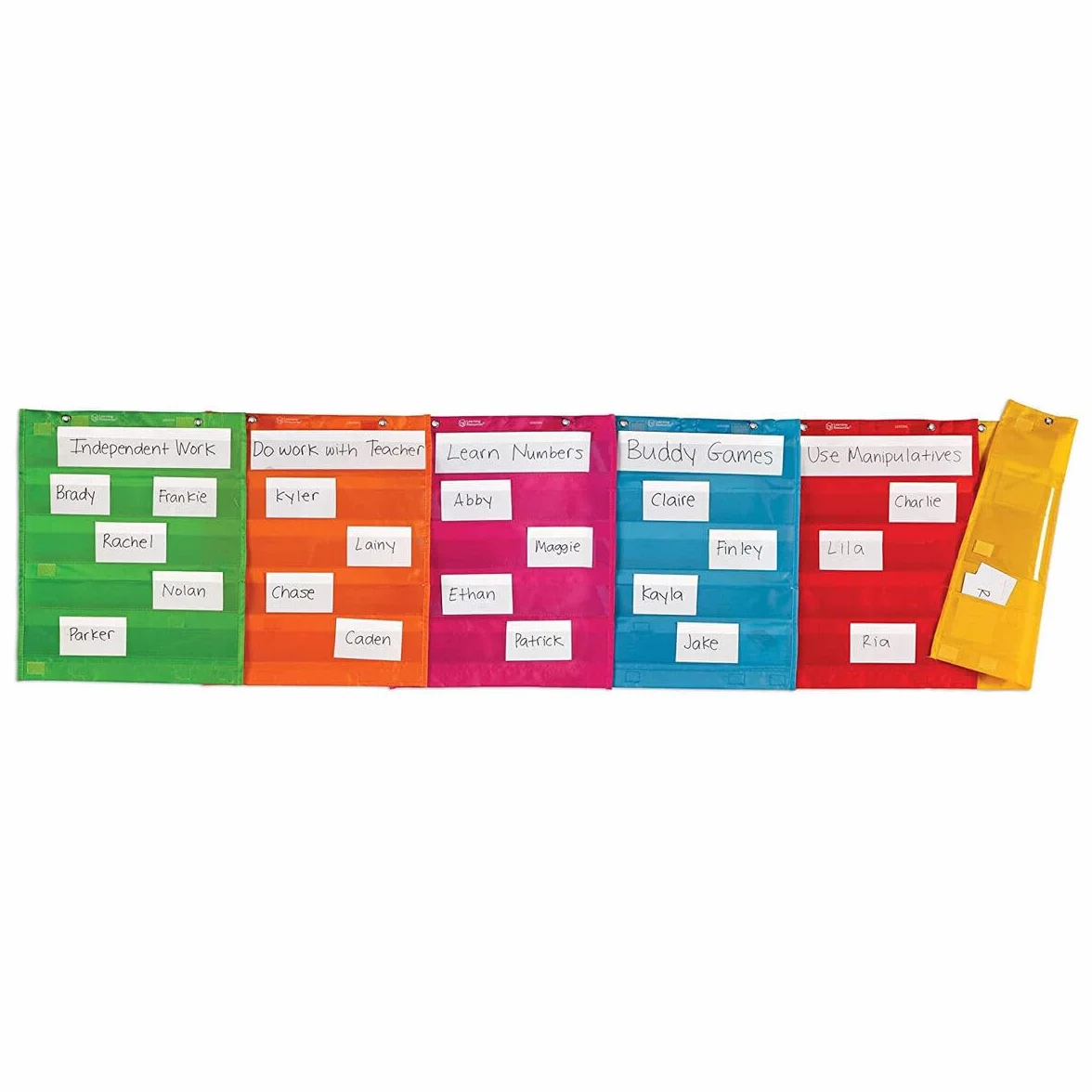 Learning Resources Magnetyczny Kwadraty Kieszen Wykres