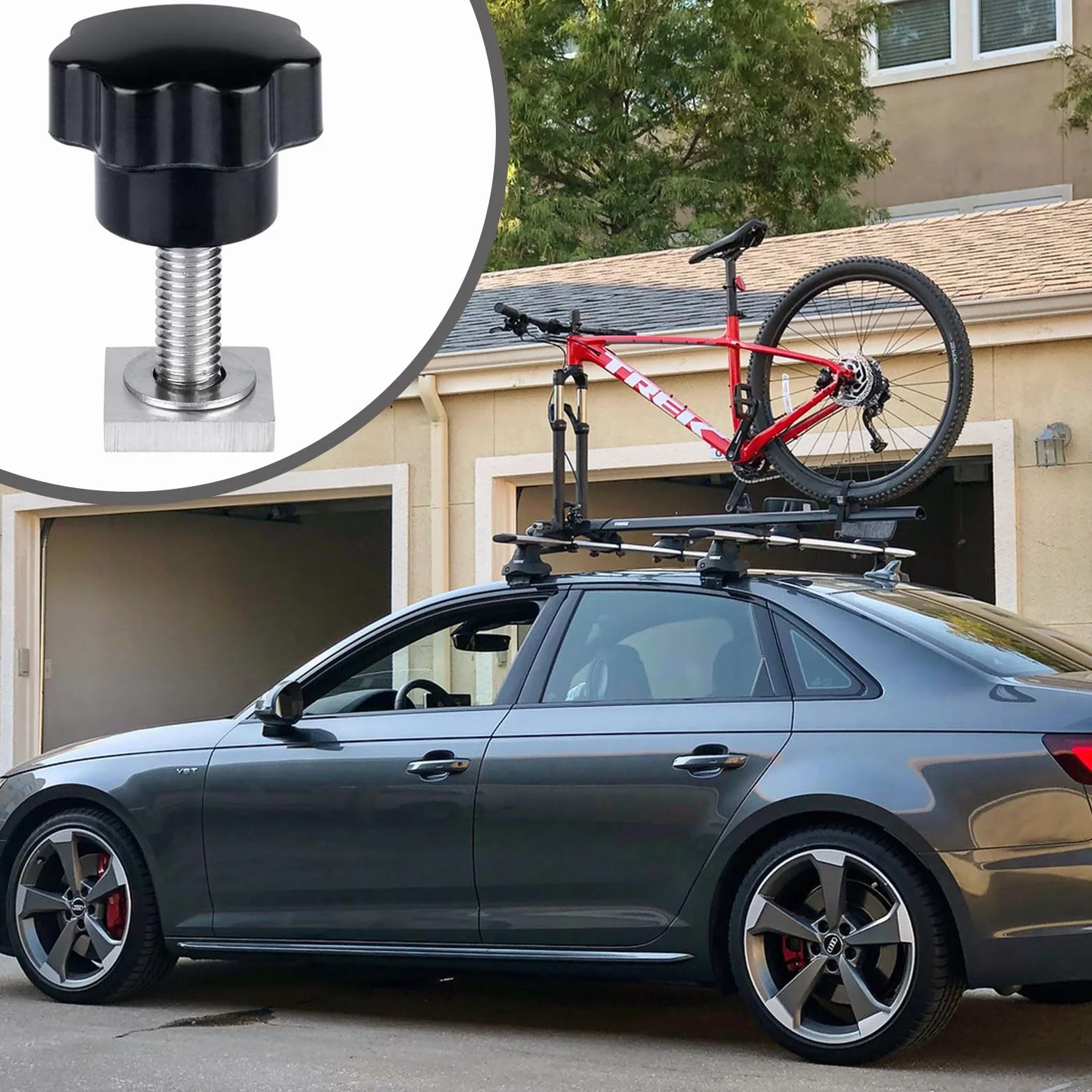 Adapter T Nut M6 do mocowania rowerów boksów dachowych 4 sztuki