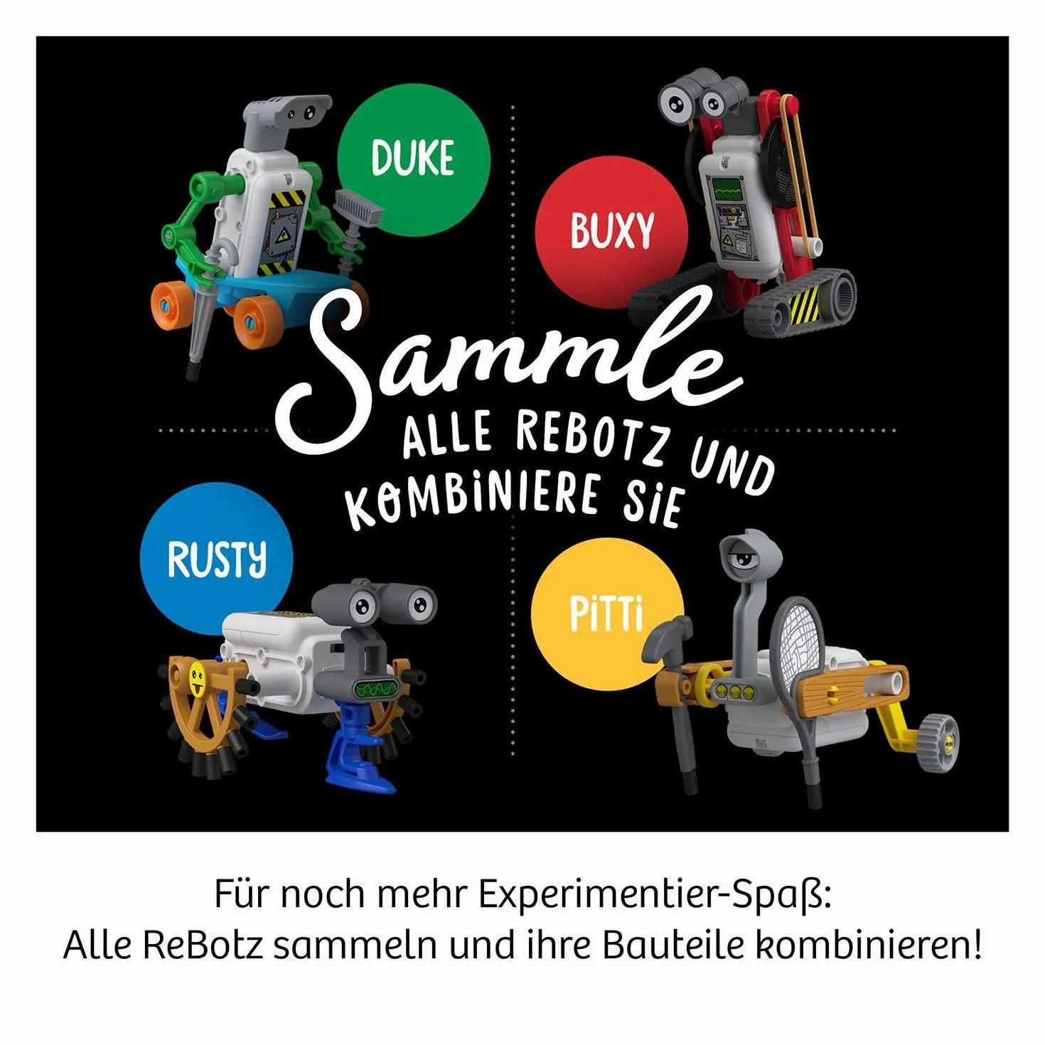 ReBotz - Rusty der Crawling-Bot: Experimentierkasten