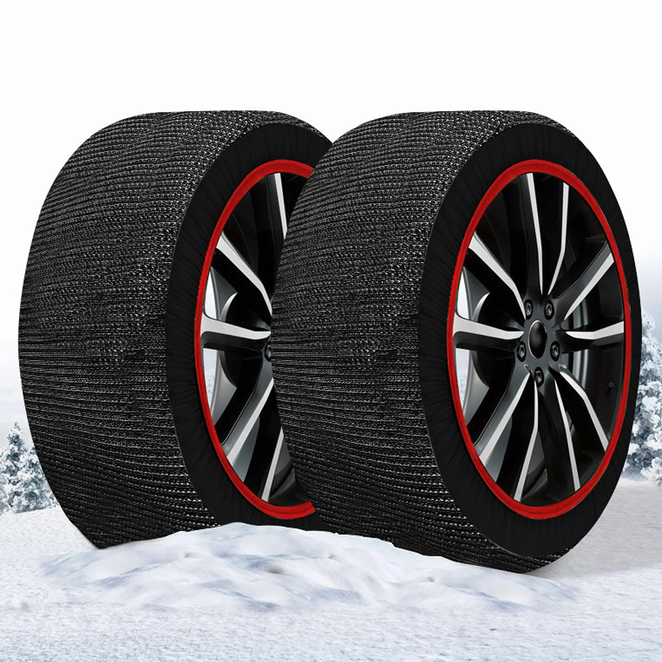 Super skarpety śniegowe +50% wytrzymałości +50% żywotności do SUV 4x4 kamperów pojazdów użytkowych