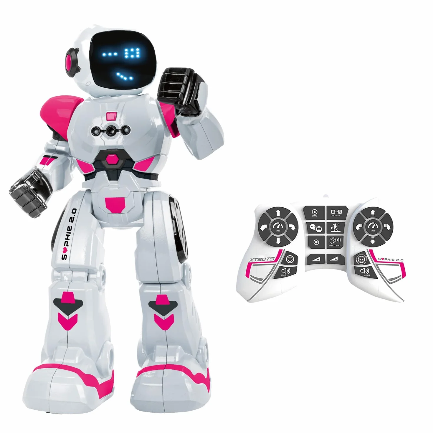Xtrem Boty - Sophie | Różowy Robot Toy | Pilot zdalnego sterowania dla chłopców i dziewcząt | Robotica dla chłopców 5 lat Lub więcej | Zabawki dla dzieci | Stem