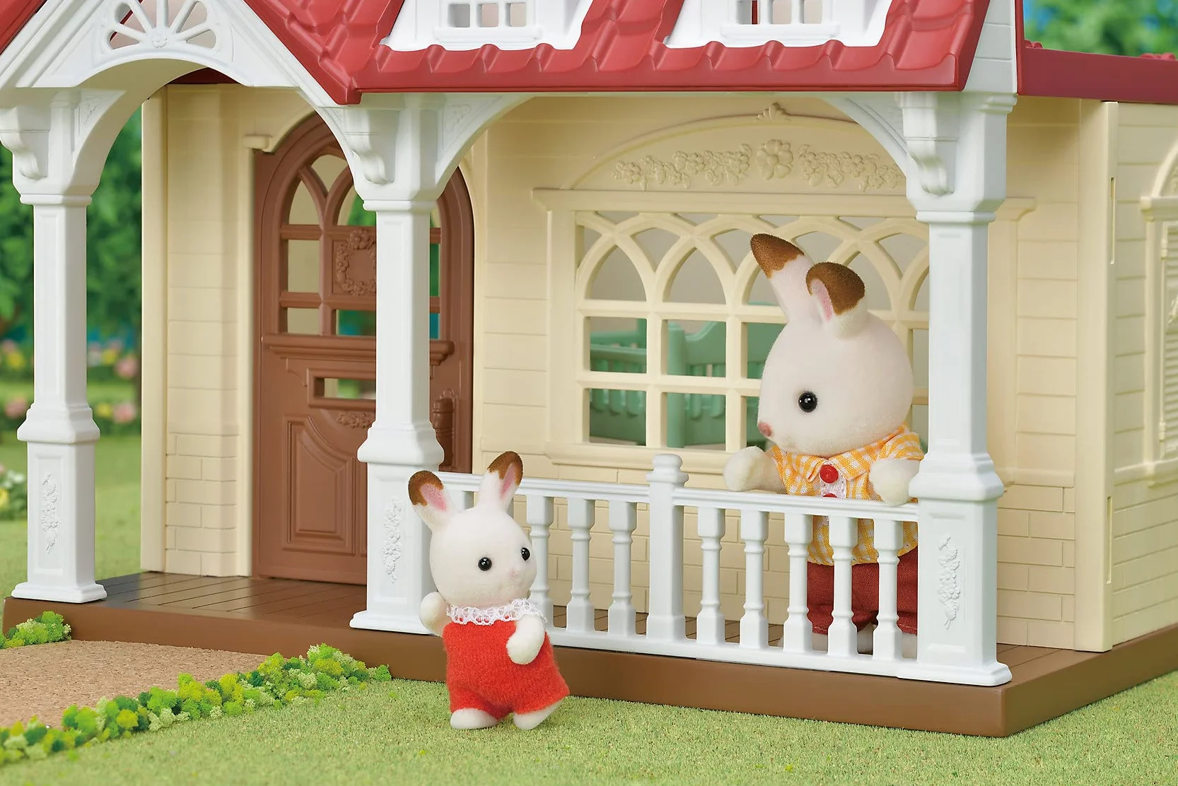 Sylvanian Families Słodki Malinowy Domek Zestaw do Zabawy, Wielokolorowy, Od 3 Lat