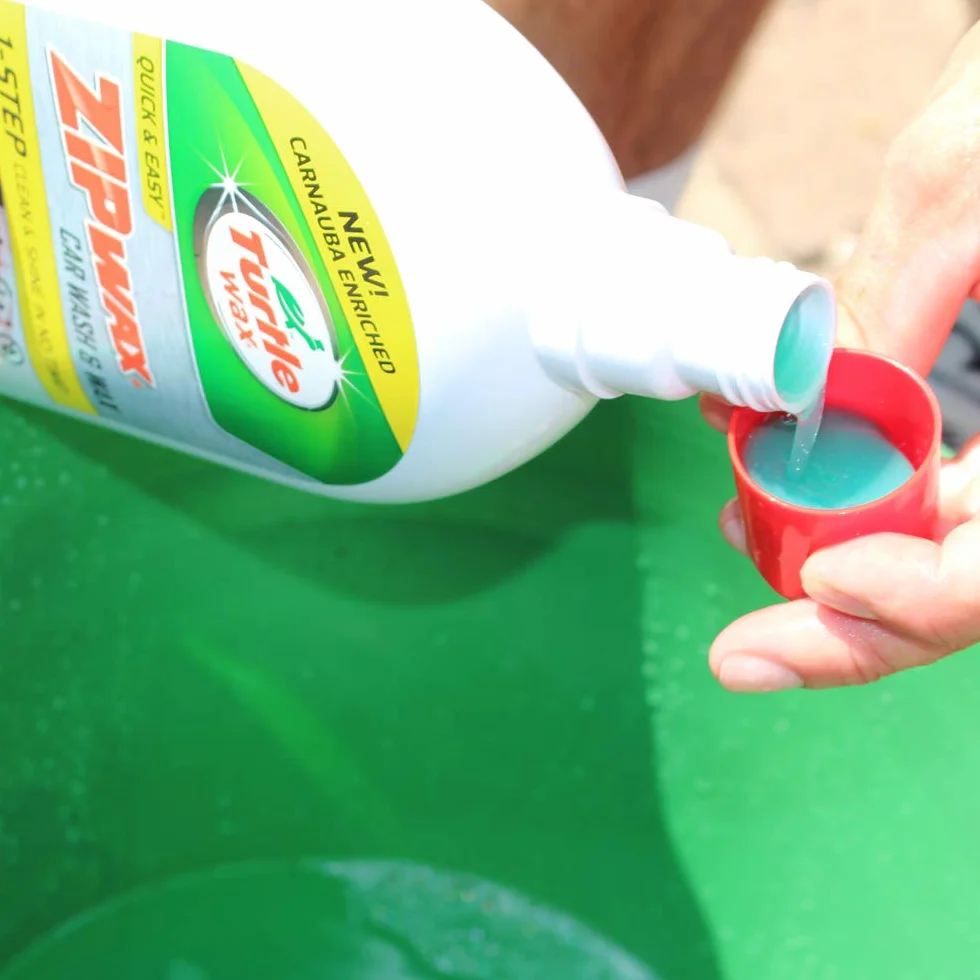 Turtle Wax 52820 Super skoncentrowany szampon i wosk do mycia samochodu, 1 l