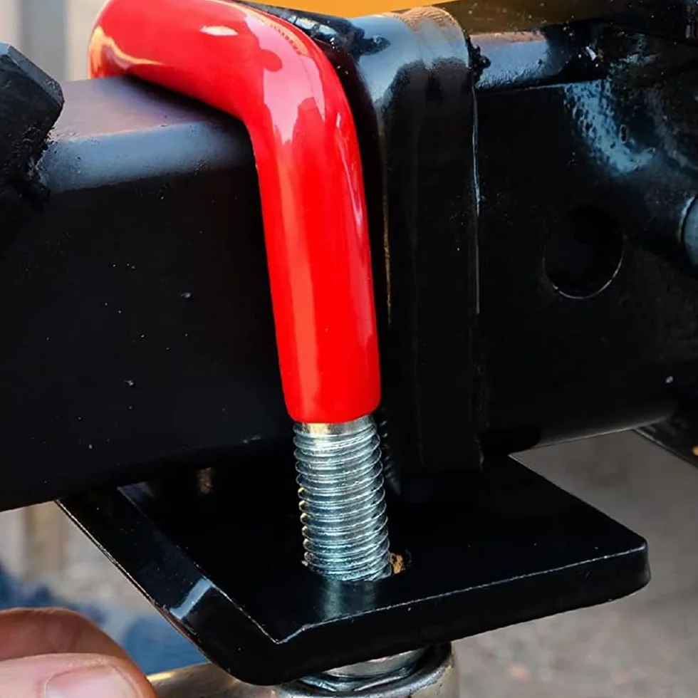 Namvo Zacisk stabilizatora haka holowniczego do haków 3,2 cm i 5 cm, stabilizator haka holowniczego do bezpiecznego i bezgłośnego holowania