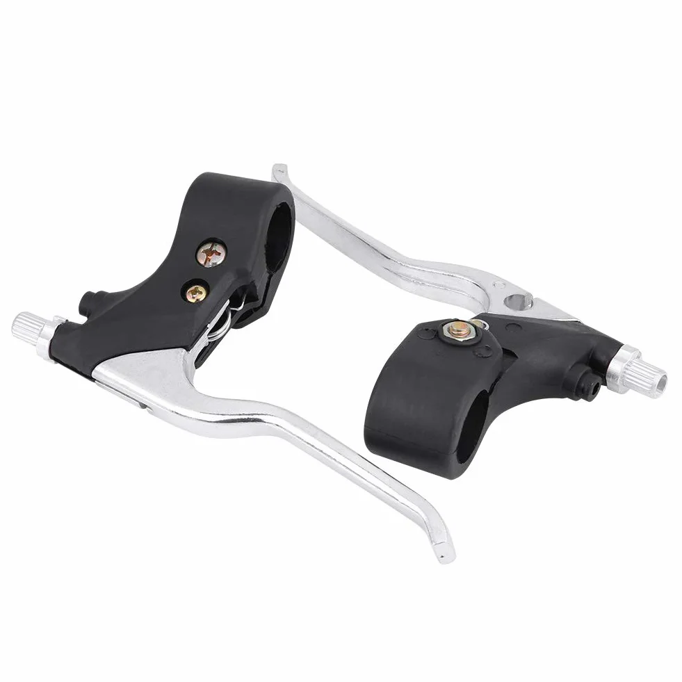 Akozon 2 sztuk 22mm / 7 / 8in uniwersalna dźwignia hamulca na kierownicę do mini kieszonkowy motor terenowy ATV