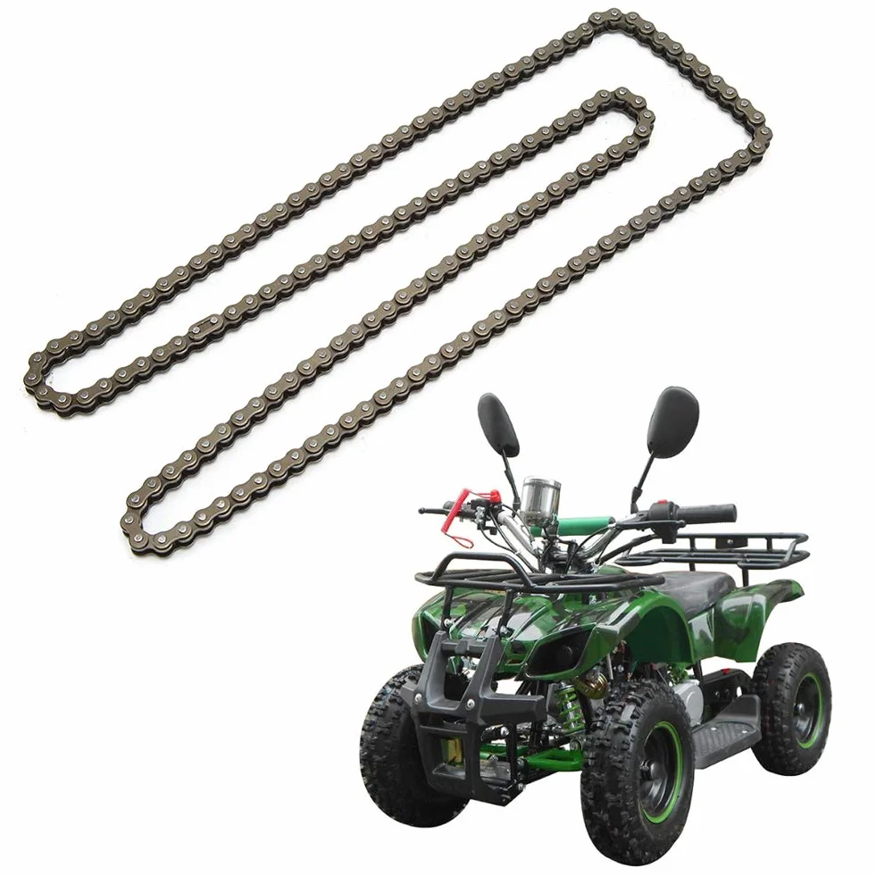 Łańcuch ze Stali Nierdzewnej 158 Ogniw do Motorynka Mini Quad ATV Skuter