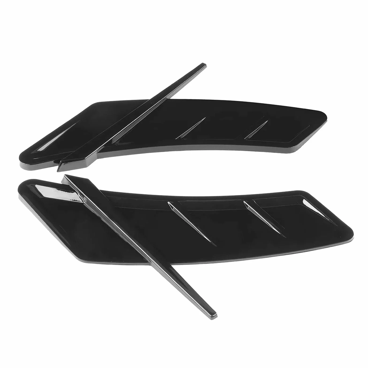 Boczne nawiewy wentylacyjne do Audi A3 A4 A5 A6 A7 RS3 RS4 RS5 RS6 RS7 S3 S4 S5 S6 Q3 Q5 TT Glossy Black