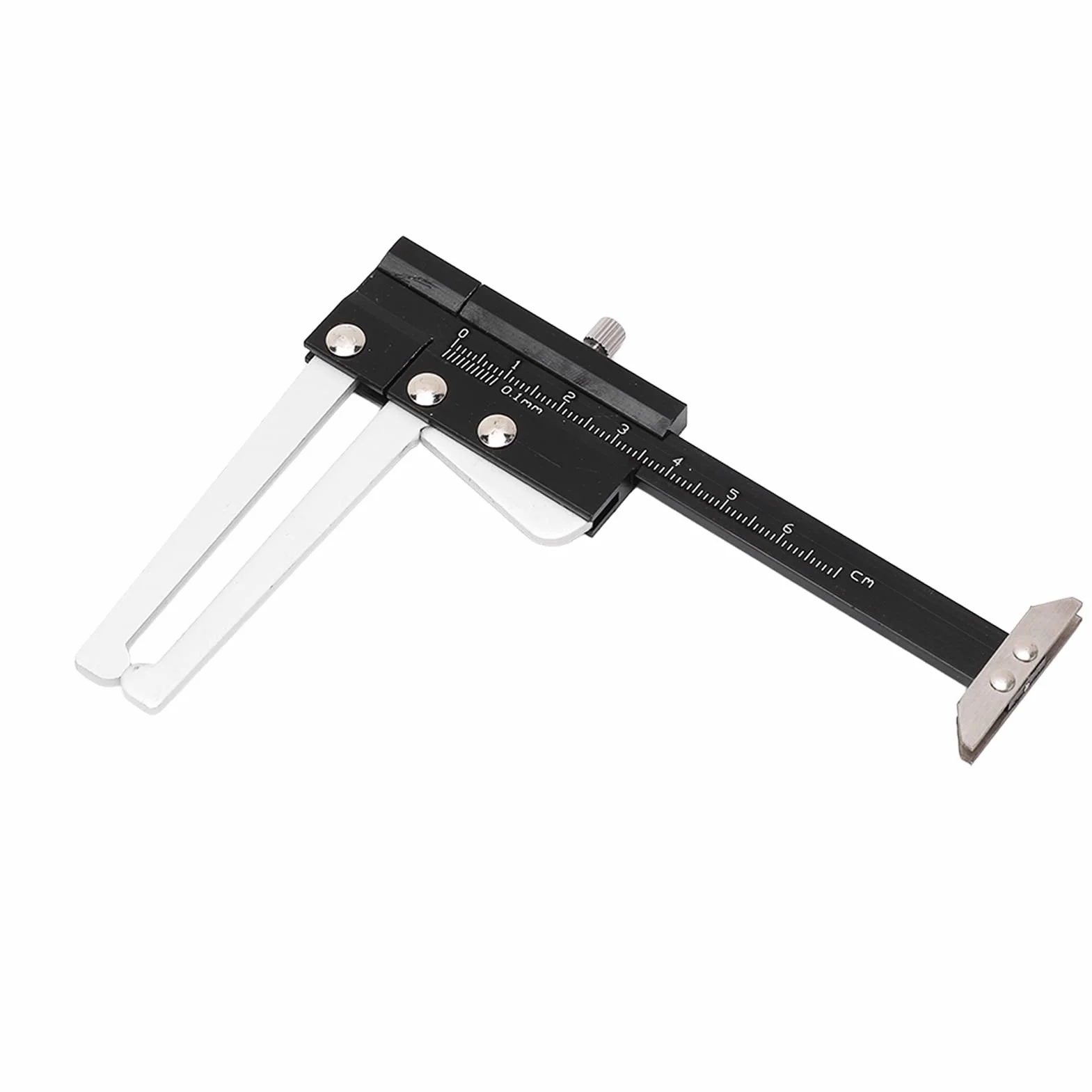 Cocoarm Mikrometr do Hamulców Tarczowych, Suwmiarka ze Stopu Aluminium 0-60 Mm 0,1 Mm