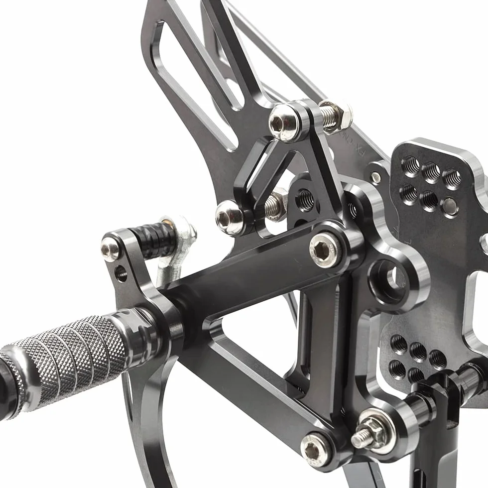 CNC ZX6R 99-02 Motocykl Podnóżek Tylny Zestaw Ninja 600 ZX6R ZX636 Tytan