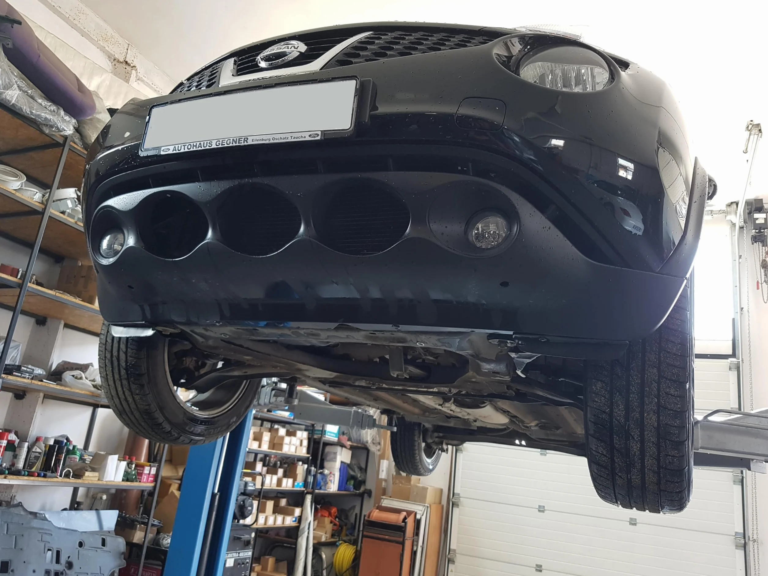 Osłona podsilnika metalowa do Nissan Juke 2010-2019