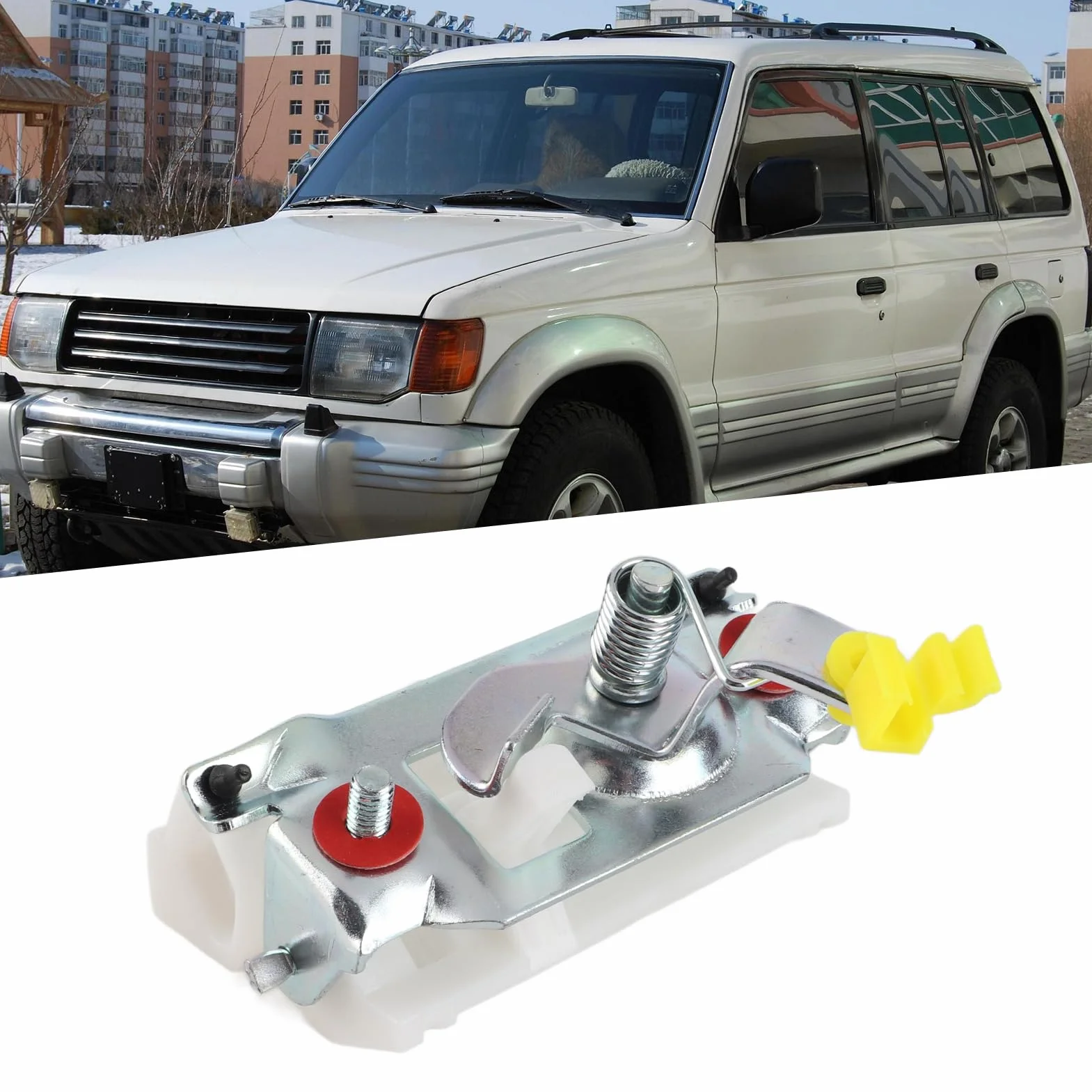 Aqxreight - Klamka do drzwi tylnych części klapy Klamka do drzwi Zamek tylnej klapy MR230032 Kompatybilny z Montero 2001-2006
