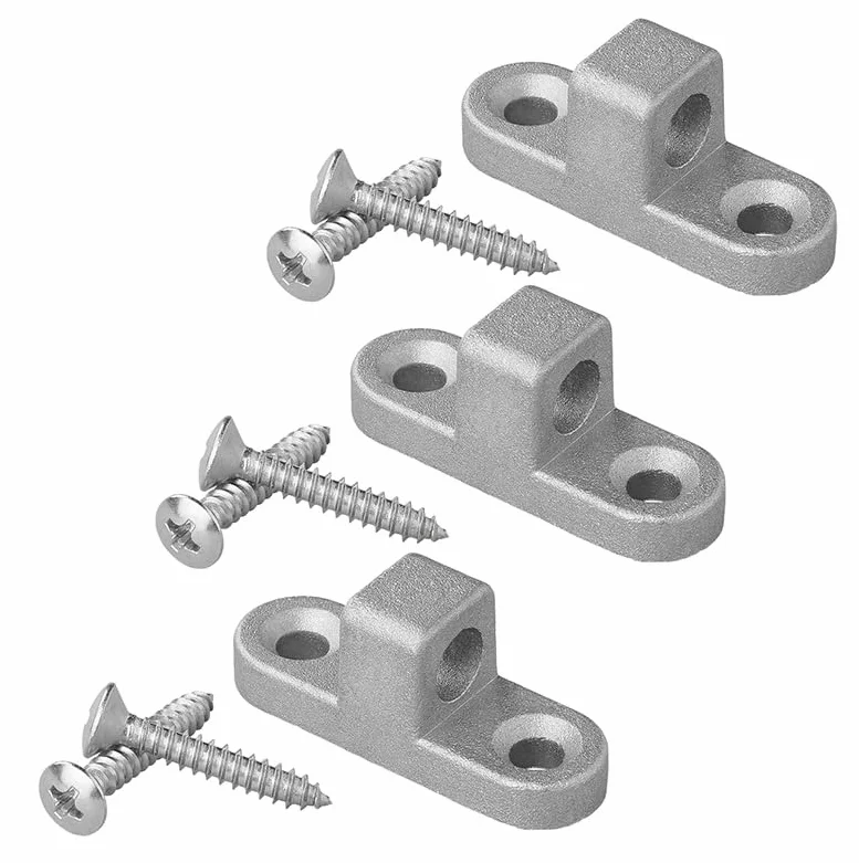 Metalowe oczka do przedsionka namiotowego zestaw 3 sztuki pionowe