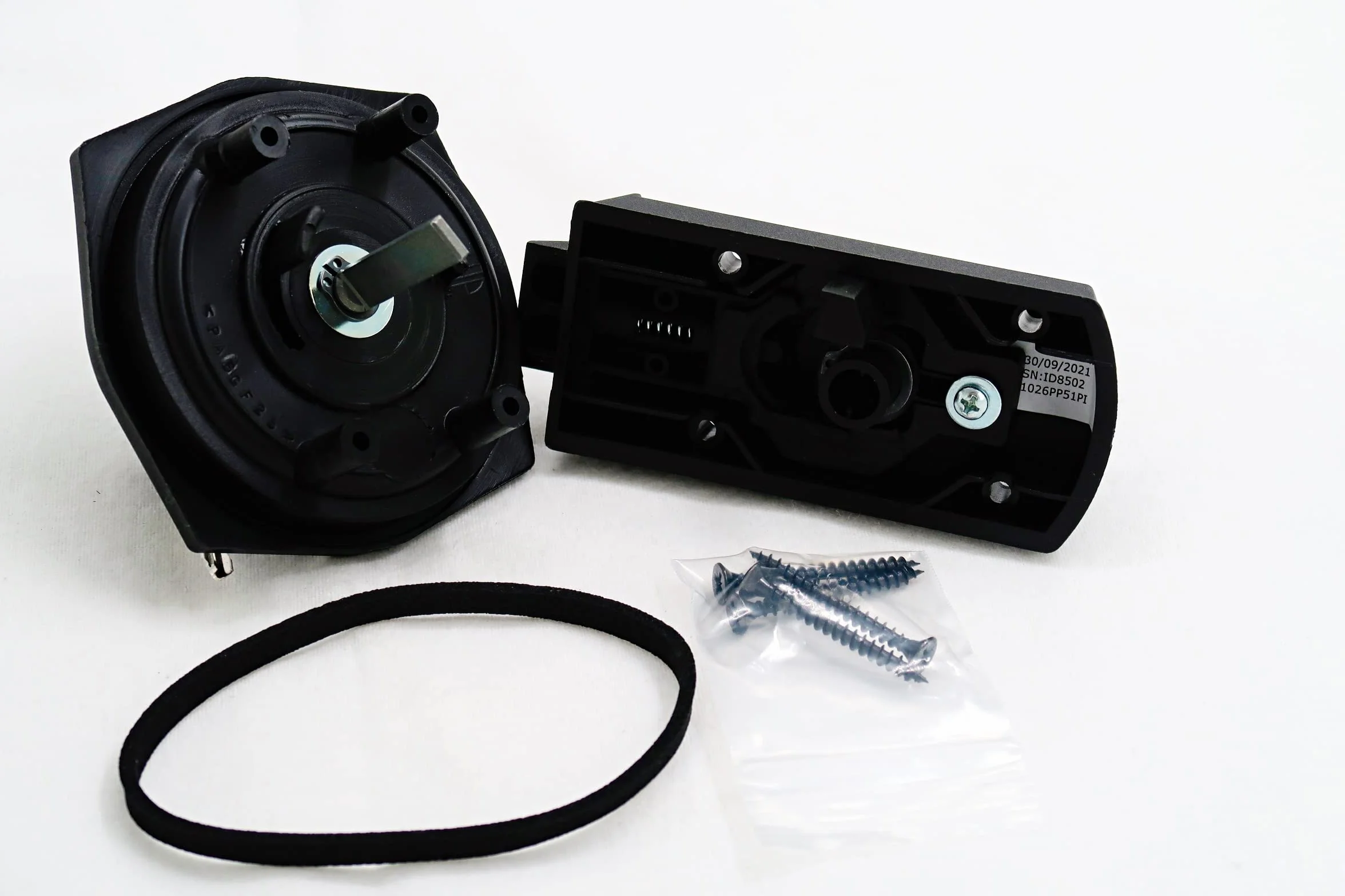 Zamek wejściowy do przyczepy kempingowej 17 mm czarny FAP1034