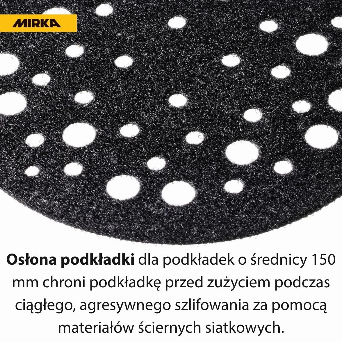 Mirka Przekładka ochronna Ø 150 mm 67 otworów 5 szt.