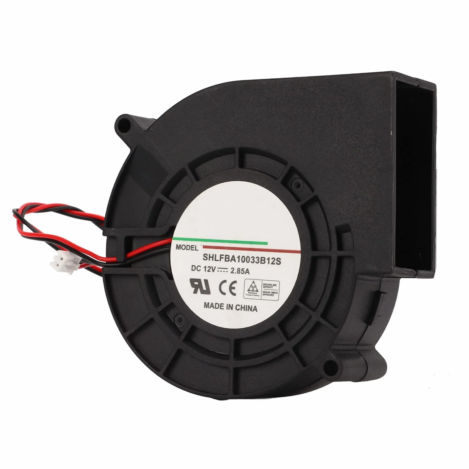 Bezszczotkowy Wentylator Odśrodkowy DC 12V 2,85A 5400 Obr./min Chłodzący