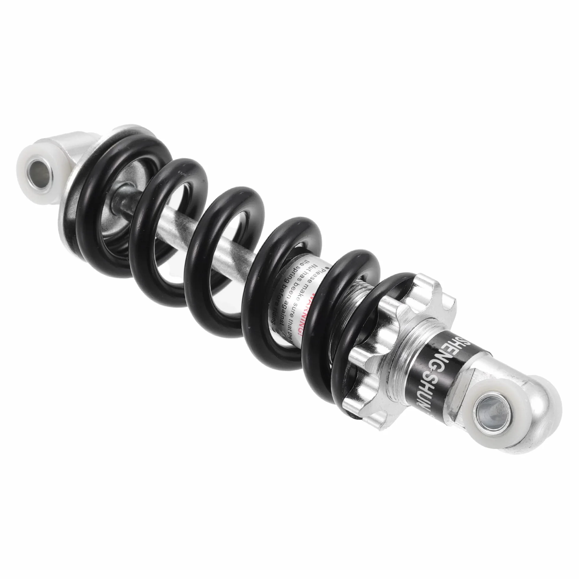 X AUTOHAUX Tylny amortyzator 160 mm 750 lb do skuterów Dirt Bike srebrny