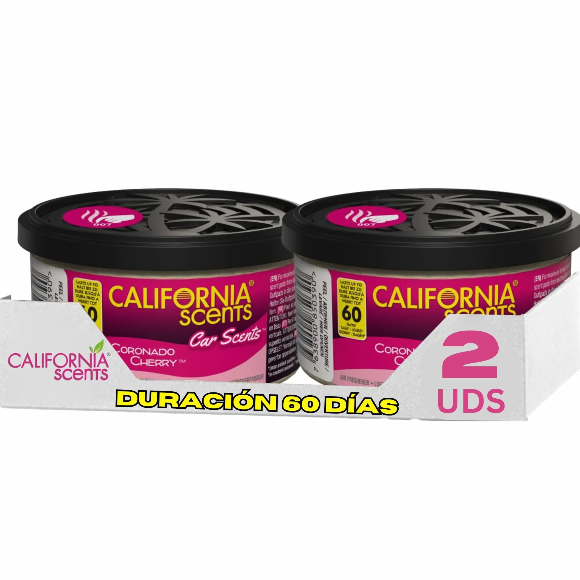 California Scents CCS-307AMAZON zapachy samochodowe Coronado Cherry odświeżacz powietrza 2 sztuki