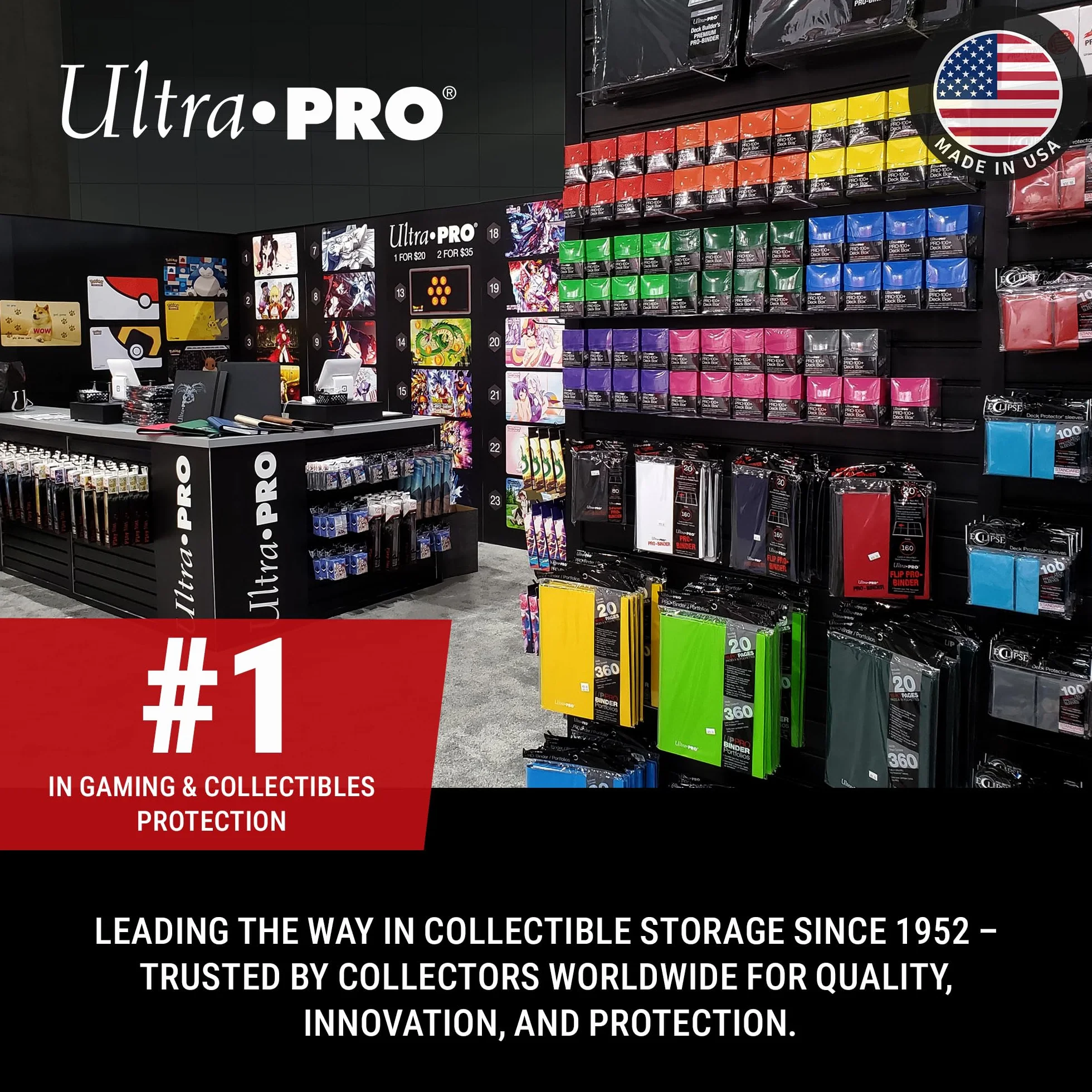 Ultra Pro Aw1365 Okładki, Wielokolorowy, 100 Sztuk