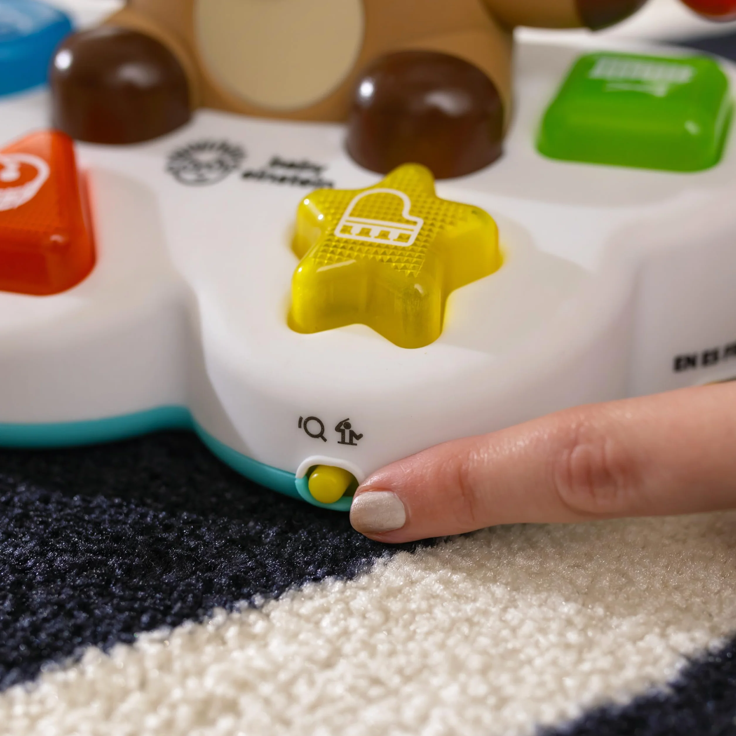 Baby Einstein, Drum & Learn Dean zabawka muzyczna dla dzieci od 6 miesięcy