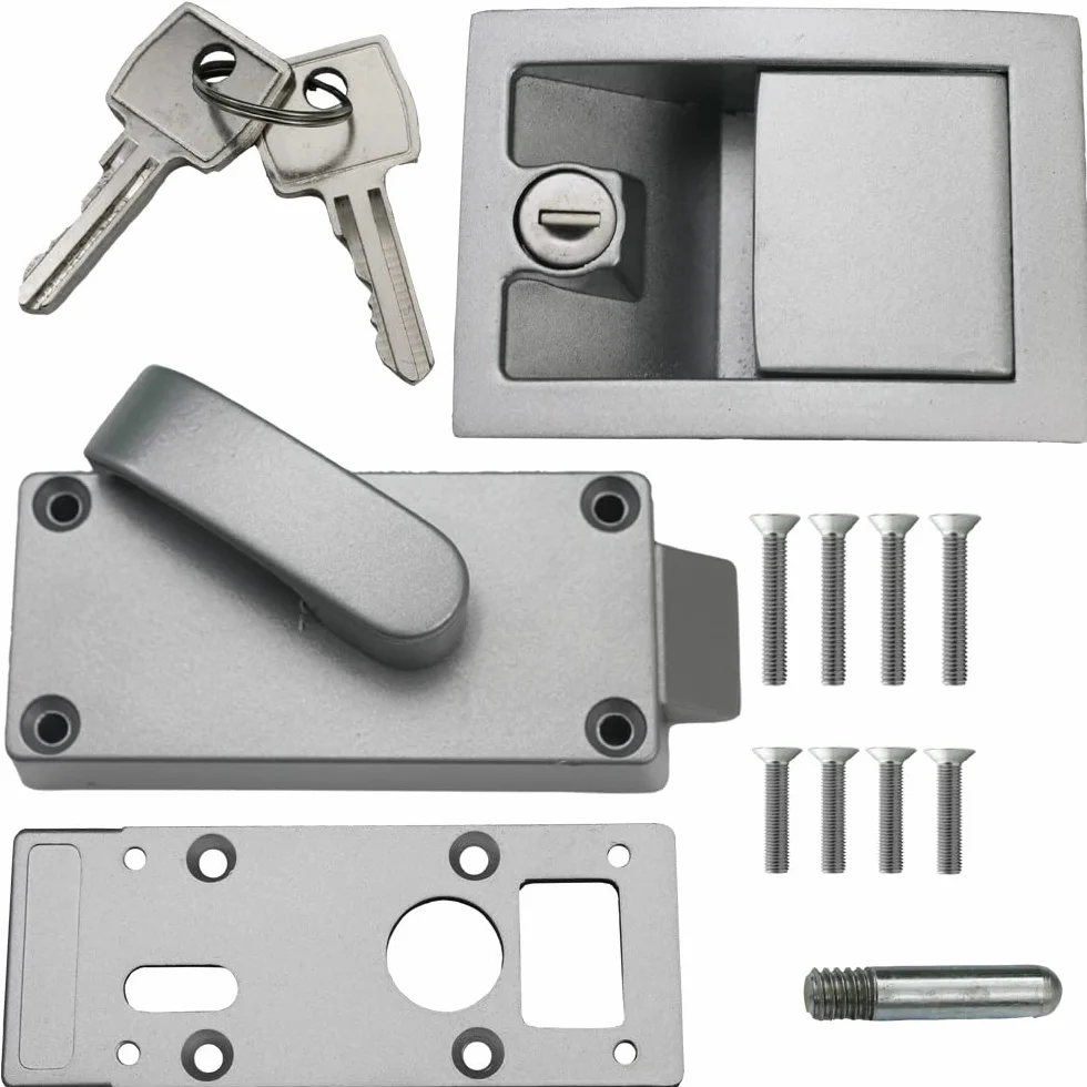 US TriMark MC 700 metalowy zamek do drzwi srebrny