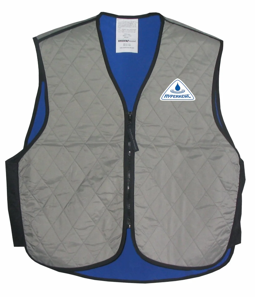 Techniche HyperKewl kamizelka sportowa srebrna 2XL
