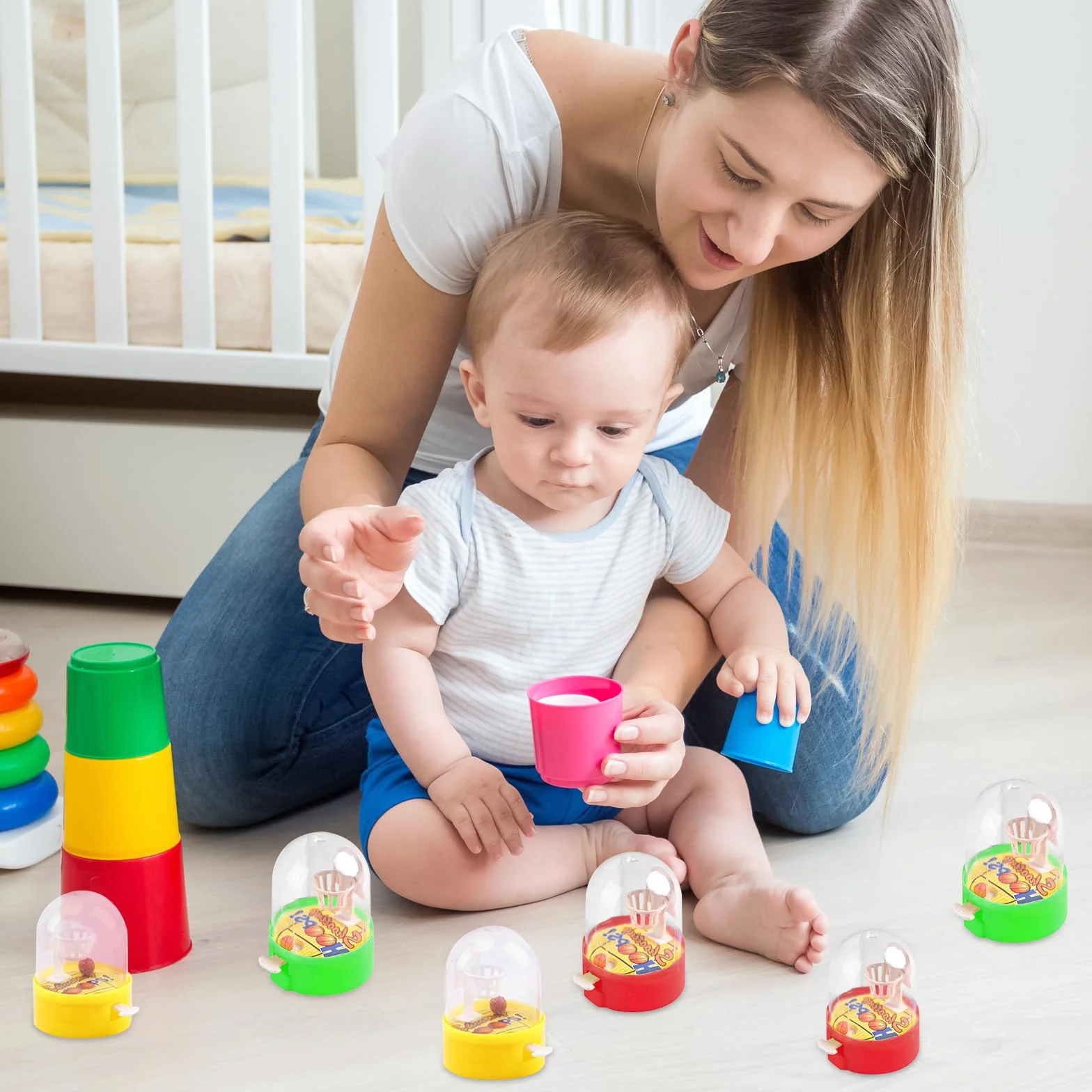 12 sztuk mini koszykówki, flipper koszykówka, strzelanka na palce, mała zabawka, dla chłopców i dziewczynek, dzieci na imprezę, urodziny, upominek, prezent dla gości