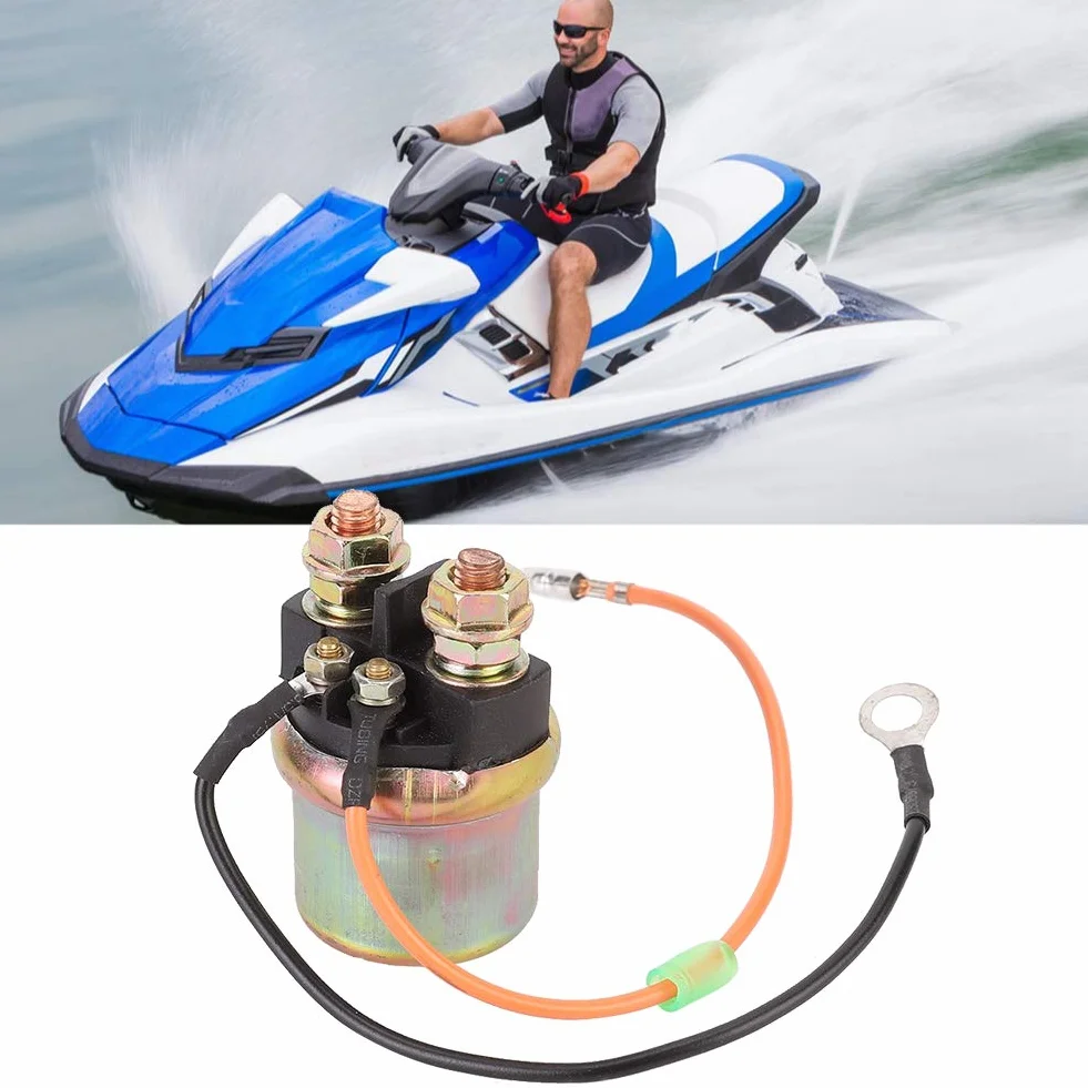 Elektroprzekaźnik rozruchowy, łatwy w instalacji przekaźnik startowy, trwały 6G1819411000 do WAVERUNNER 87-97 WAVERUNNER 6G1819411000