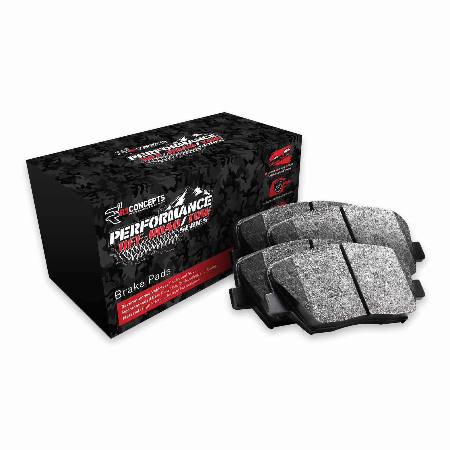 R1 Concepts Concepts Performance Off-Road/Holowanie Klocki hamulcowe 2400-2208-00