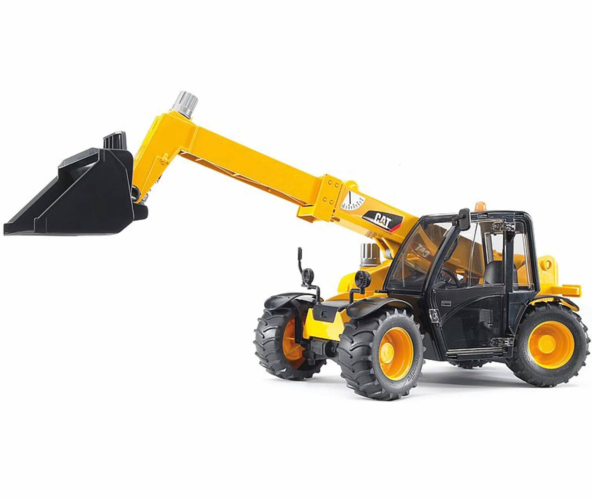 bruder 02141 - Ładowarka teleskopowa Caterpillar - 1:16 Pojazd budowlany, Plac budowy, Ładowarka, Zabawka