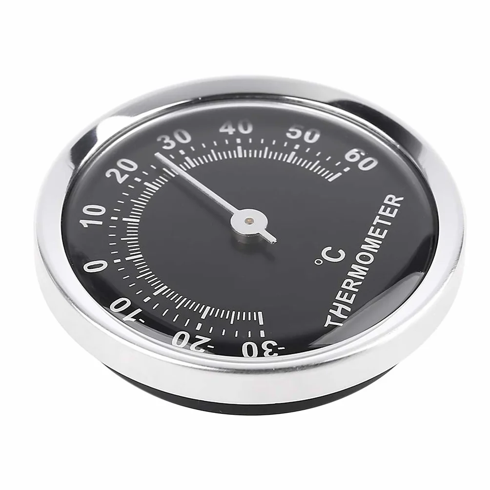 GUMEI Mini termometr samochodowy 58 mm mechaniczny analogowy miernik temperatury