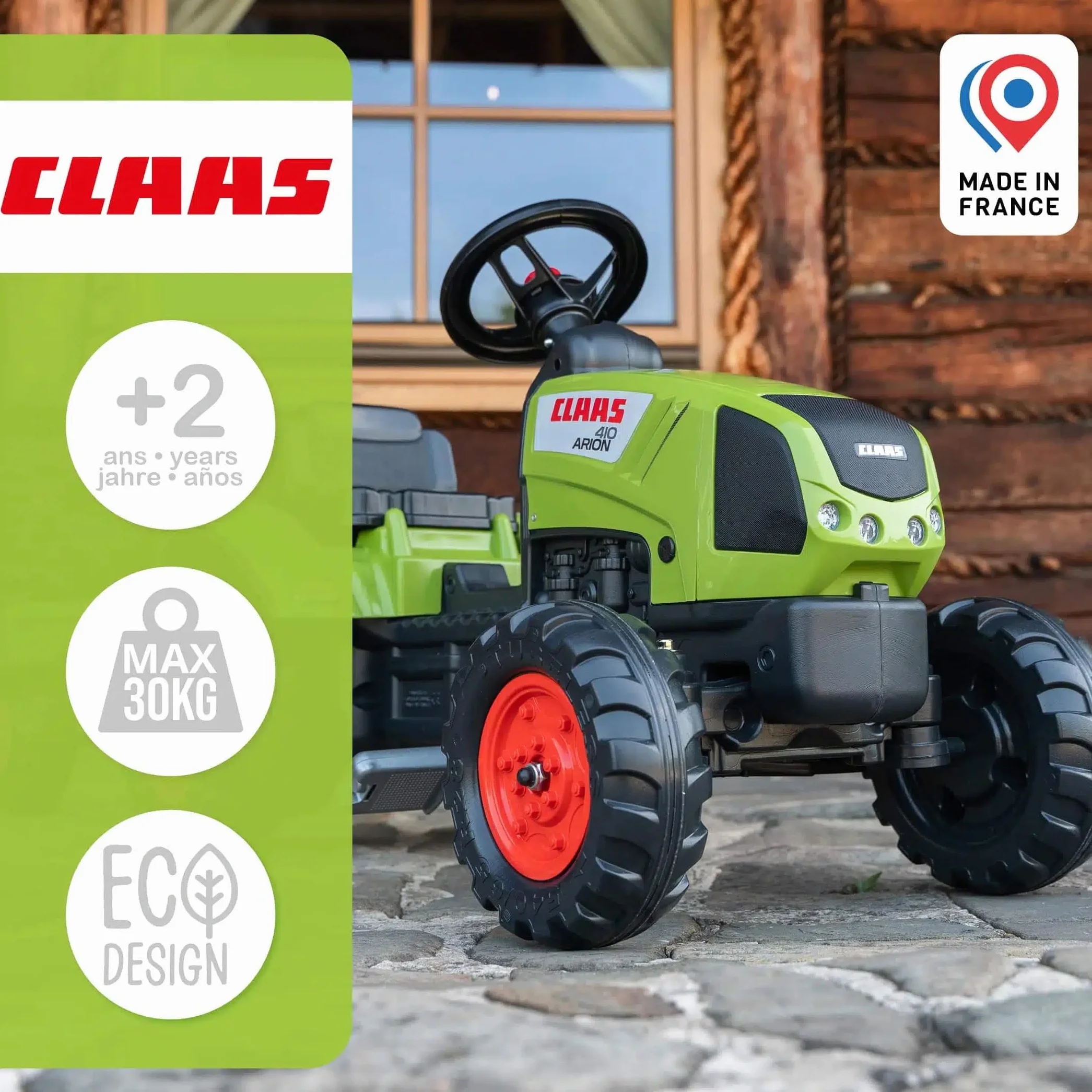 Falquet & Cie – 2040 A – Claas Arion 410/zawieszka – zielona