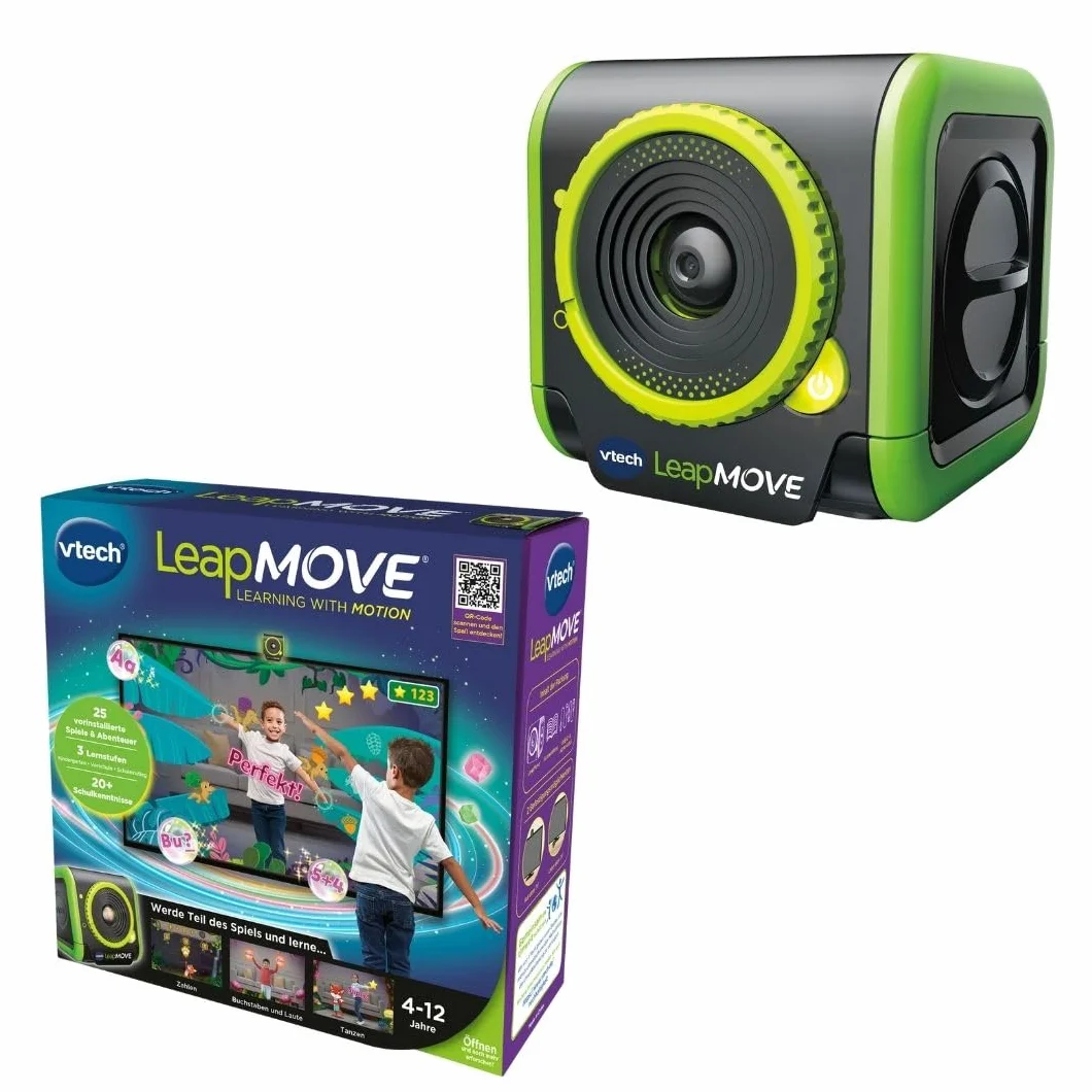 Vtech LeapMOVE konsola do gier dla dzieci w wieku od 4 do 12 lat