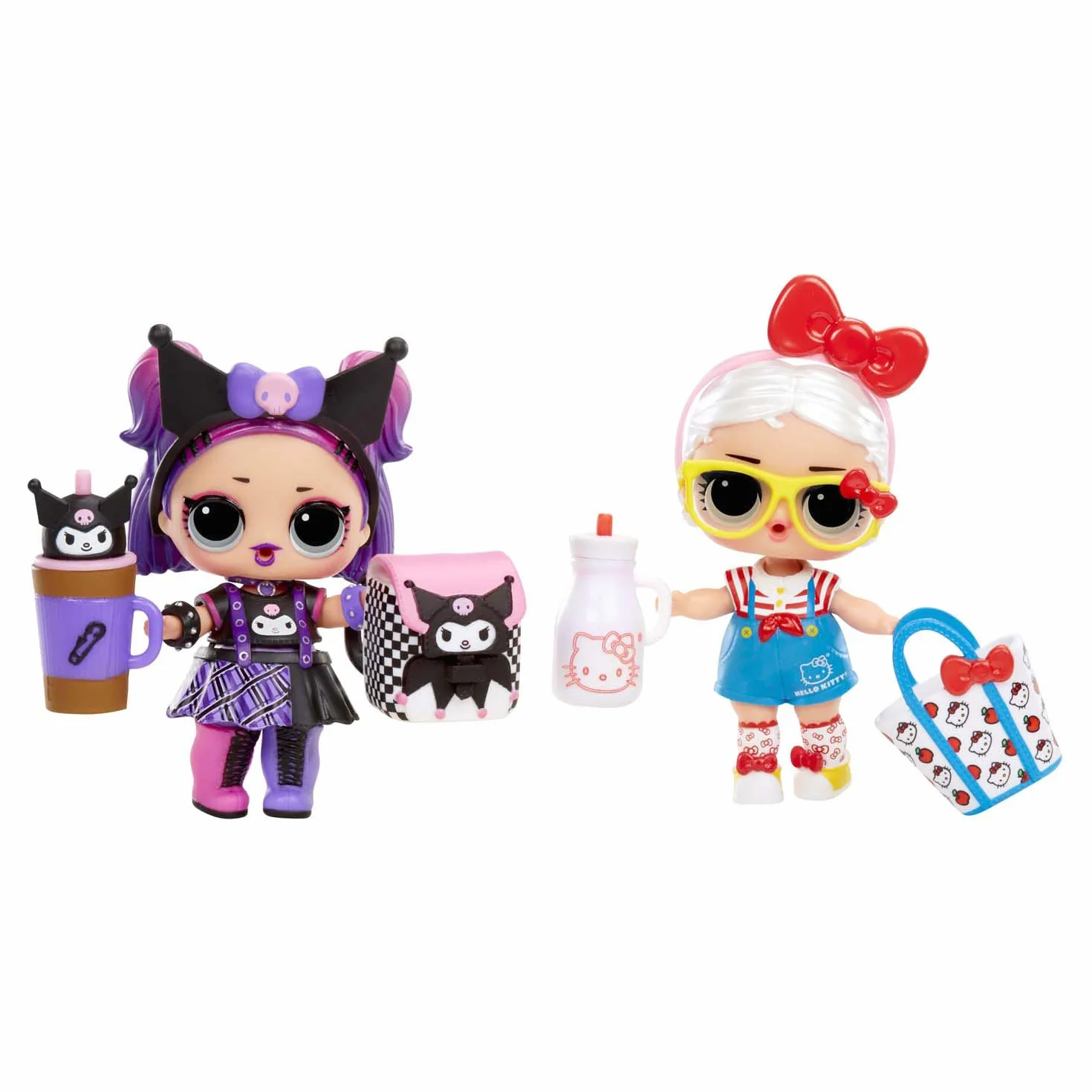 L.O.L. Surprise! Loves Hello Kitty and Friends Tots – Zestaw Zawiera 1 Laleczkę ze Strojami i Akcesoriami, w Opakowaniu w Kształcie Hello Kitty. Opakowanie-niespodzianka. Zbierz wszystkie 8 laleczek