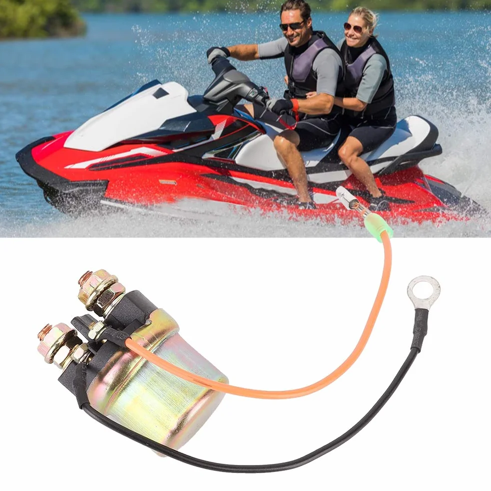Elektroprzekaźnik rozruchowy, łatwy w instalacji przekaźnik startowy, trwały 6G1819411000 do WAVERUNNER 87-97 WAVERUNNER 6G1819411000