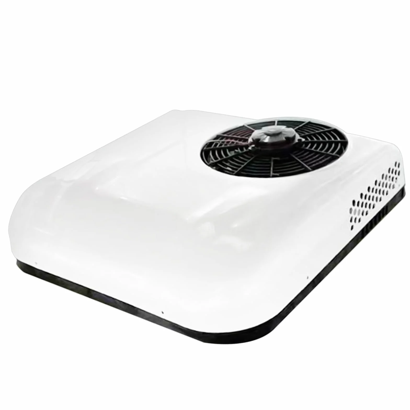 12 V DC RV Air Conditioner, klimatyzator do samochodów kempingowych, niski poziom hałasu, mobilne klimatyzatory do wygodnego podróżowania, do przyczepy kempingowej, kolor biały, 12 V