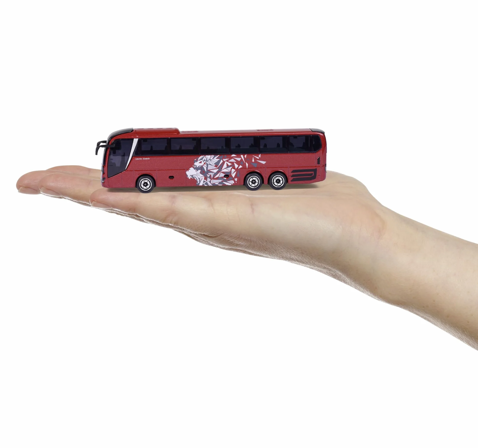Majorette City Bus Model Autobusu, Wielokolorowy, 13 cm, 212053159
