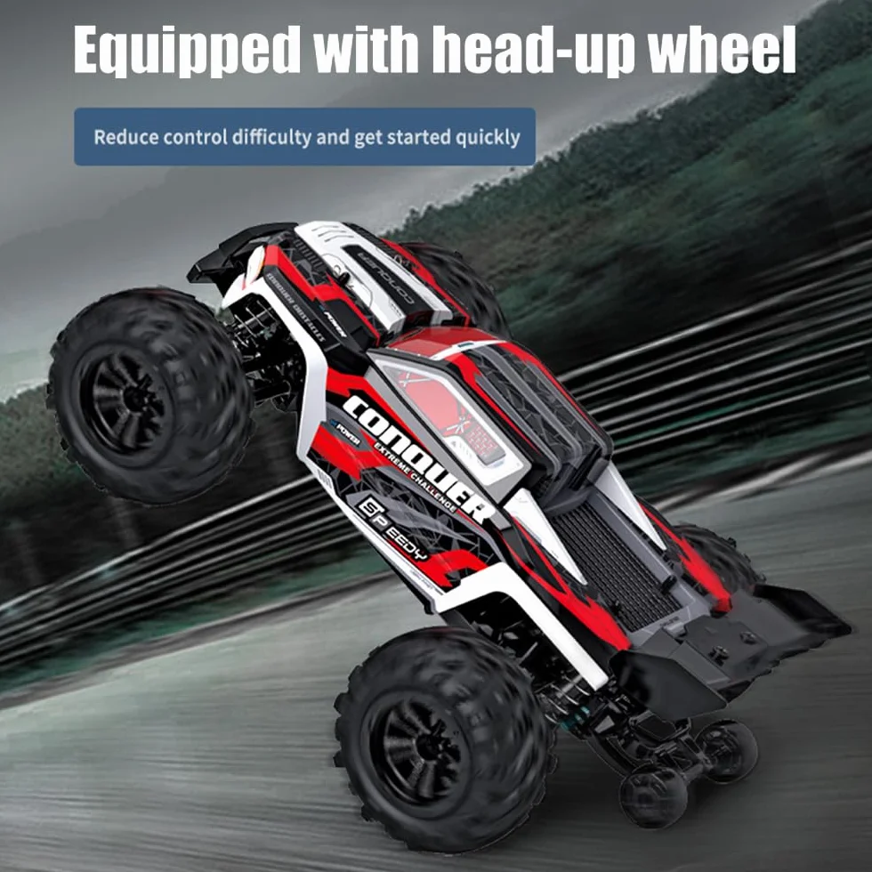 X-Verse 1:16 zdalnie sterowany samochód, szczotka węglowa 50 km/h, silnik RC, wysoka prędkość, offroad, drift, samochód wyścigowy, 2,4 GHz, 4WD, na wszystkie tereny, offroad, samochód, 3 baterie,