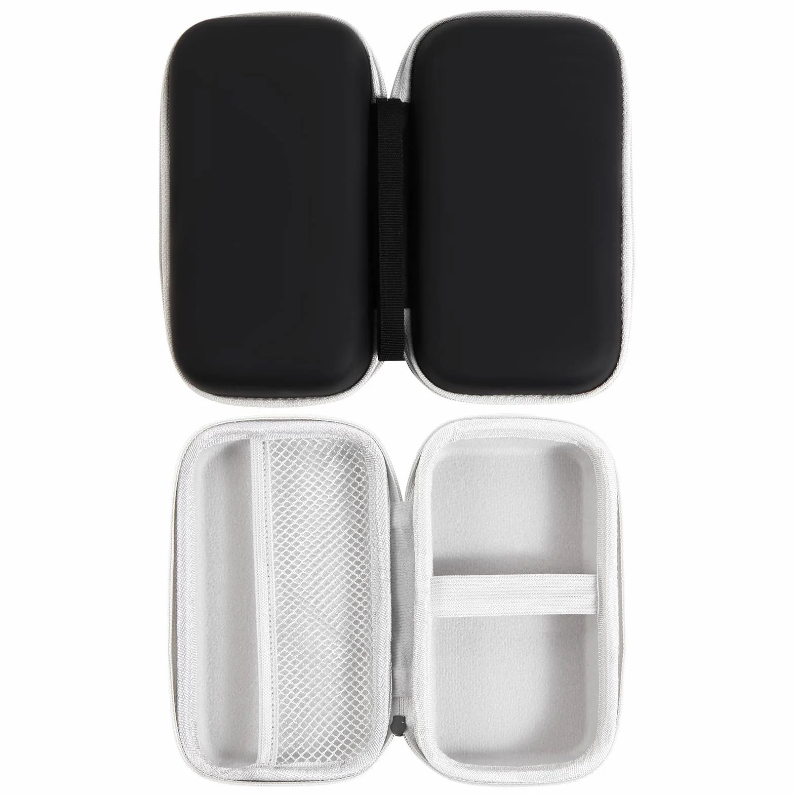 Astarama Twarda torba do przenoszenia RG35XX H przenośnej konsoli do gier, torba do przechowywania z tworzywa EVA z kieszenią z siatki na kartę SD, kabel USB typu C, podręcznik użytkownika (może nie