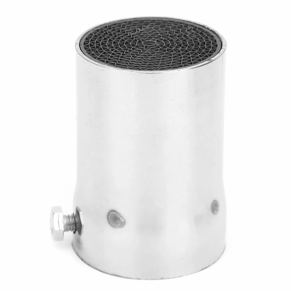 Tłumik rury wydechowej,51mm motocykl przegroda wydechowa-Duokon 51mm uniwersalny tłumik wydechowy rury, ze stali nierdzewnej motocykl adapter rury wydechowej eliminator szumów(3)