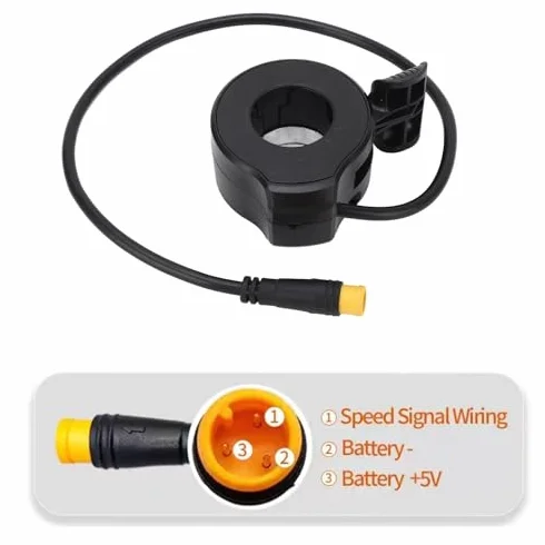 Pedał gazowy do roweru elektrycznego wodoszczelny 130 x Thumb Throttle z prawej i lewej strony