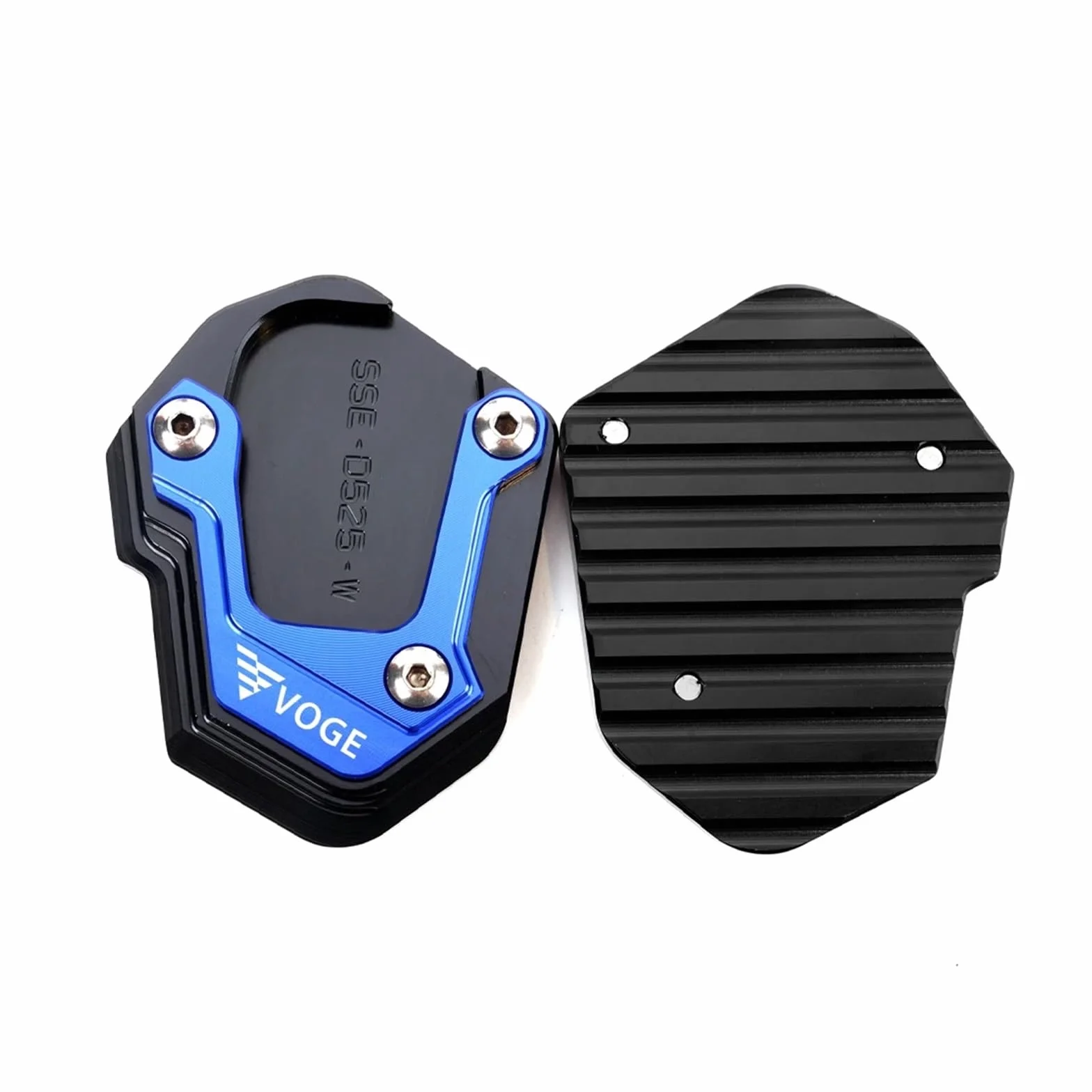 Compatible With Valico DS900X Dsx900 900dsx 900 DSX DS 900 X 2024 Motorcycle Kickstand Side Stand Extension Pad Auxiliary Foot Pedal(1 Kickstand Blue)